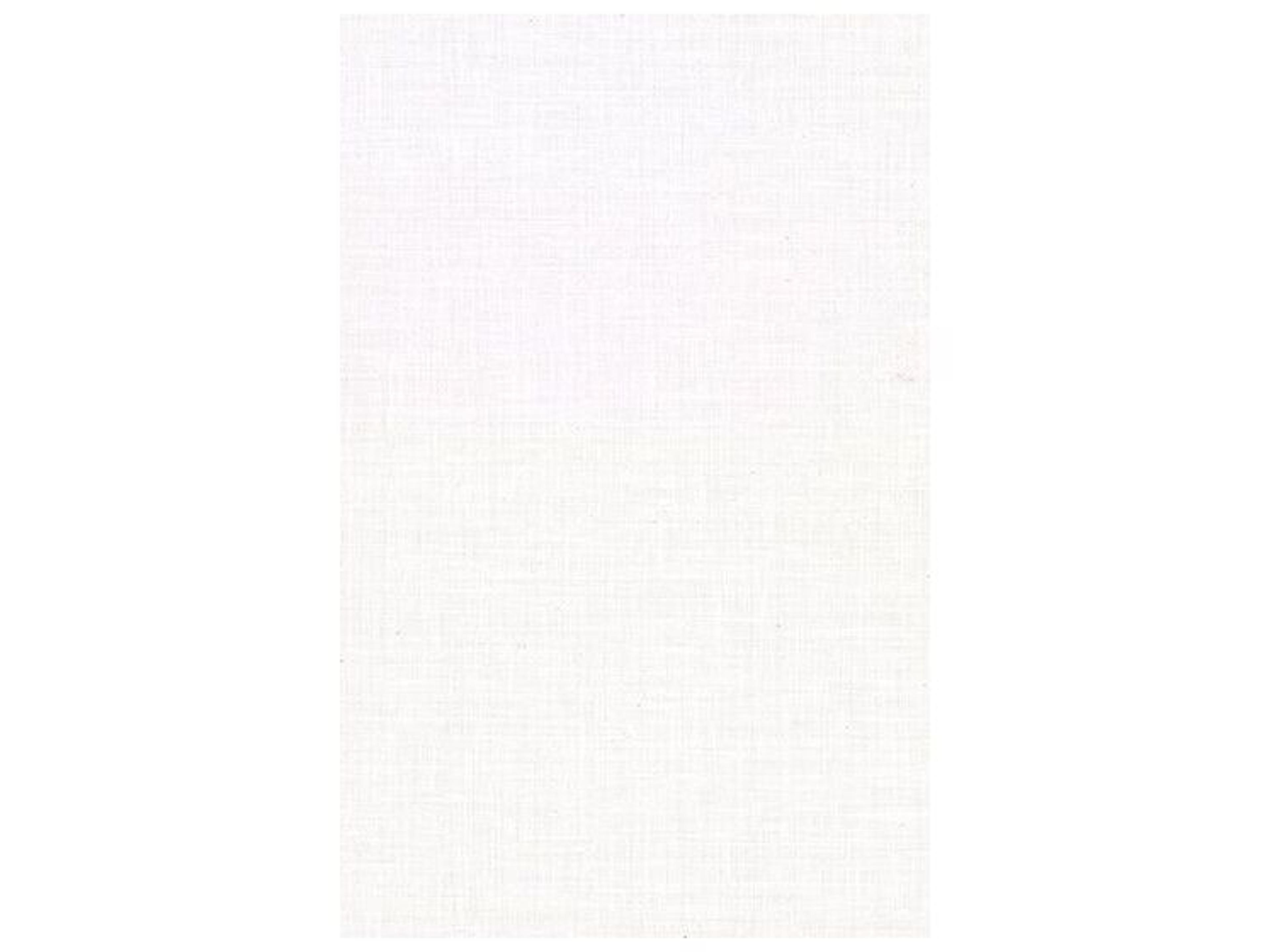 Warner Upton White Faux Linen Wallpaper