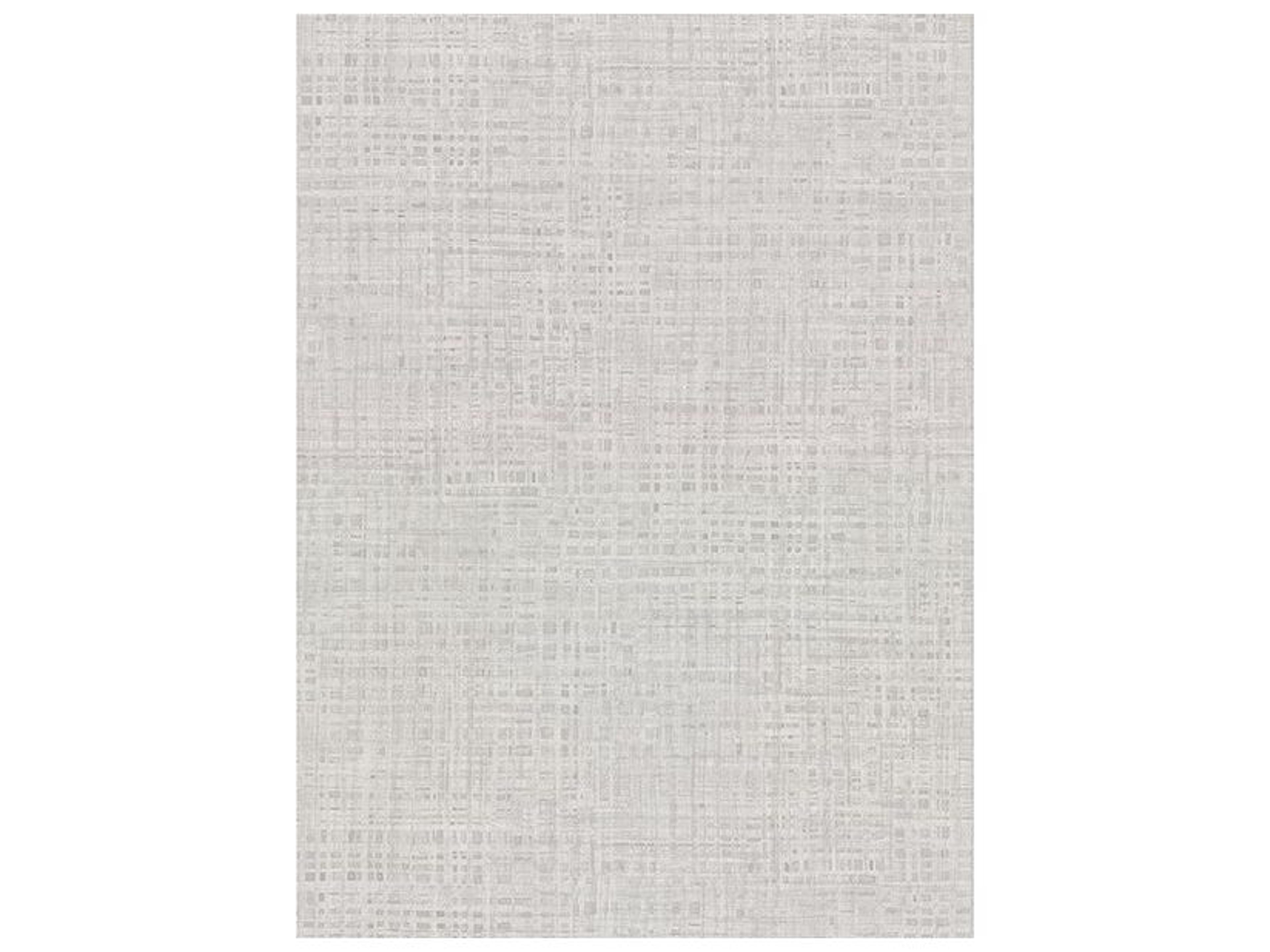 Warner Montgomery Light Grey Faux Grasscloth Wallpaper
