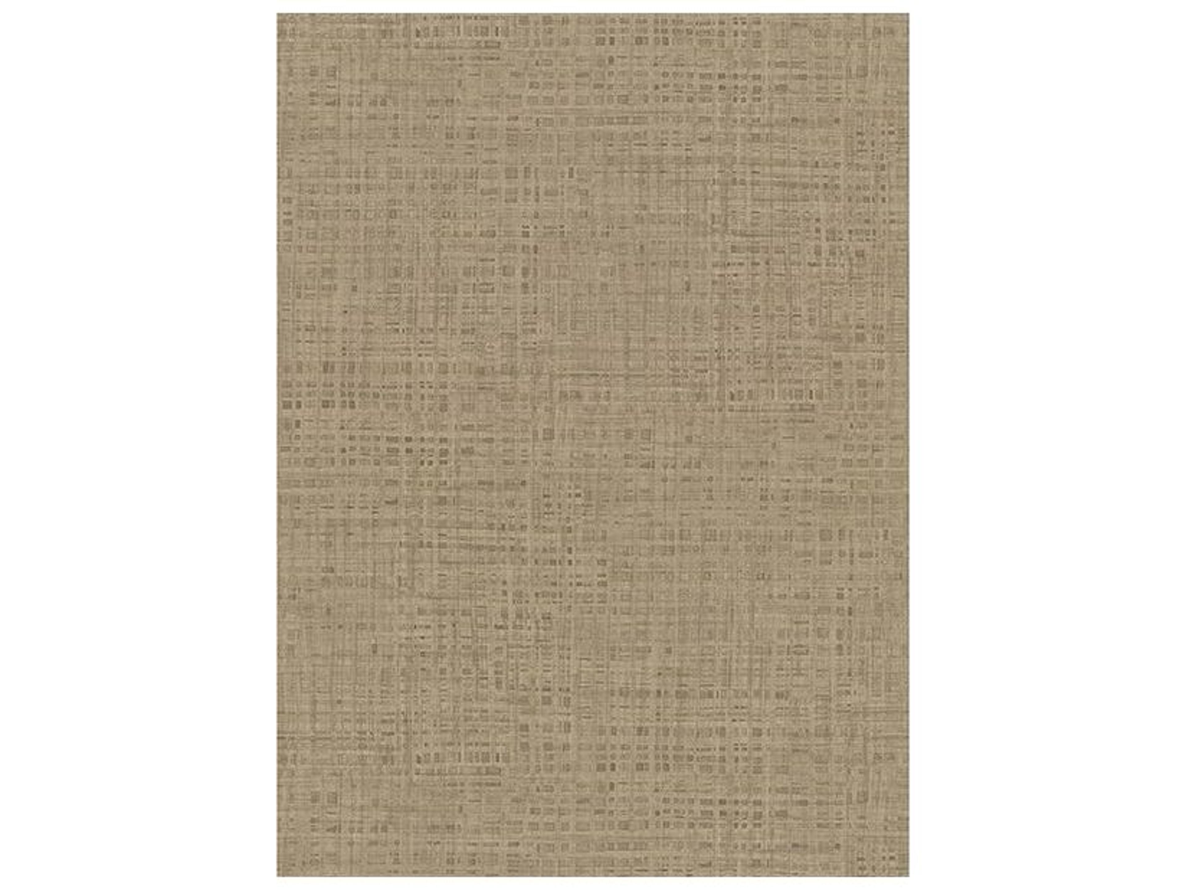 Warner Montgomery Brass Faux Grasscloth Wallpaper