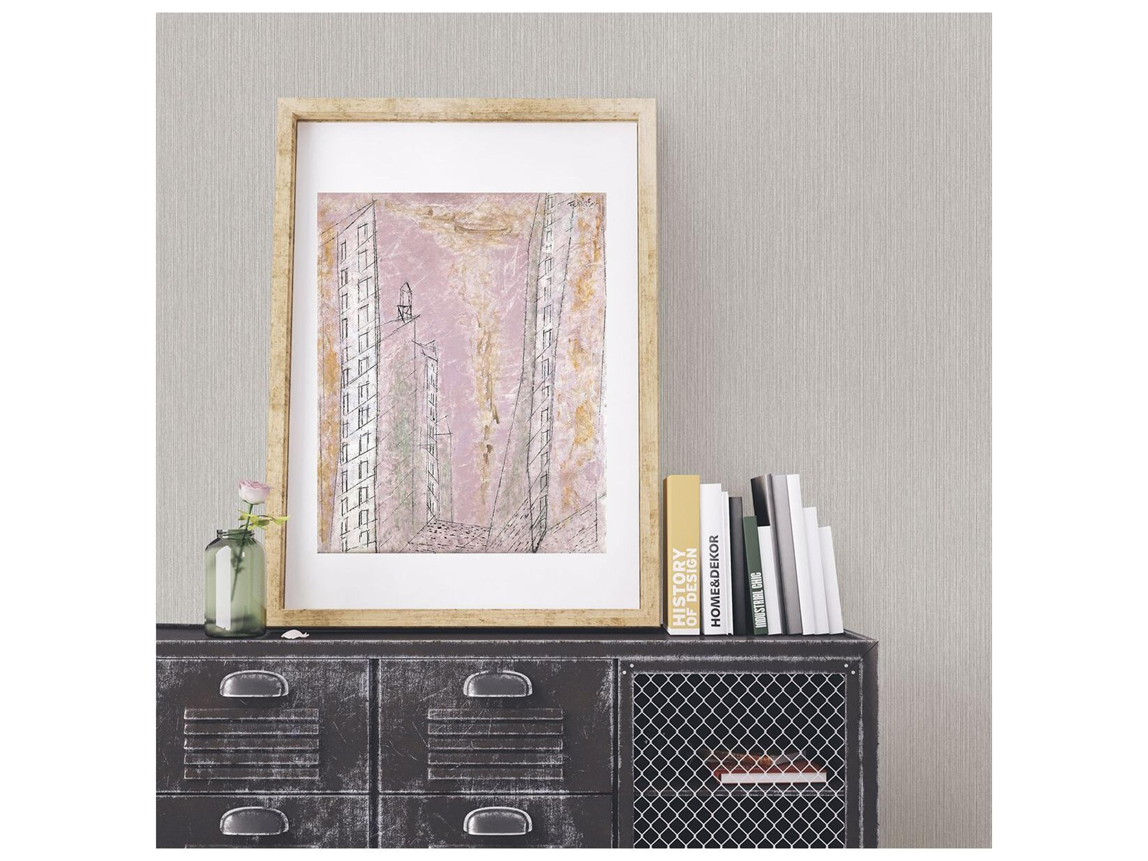 Brewster Home Fashions A-street Prints Crewe Grey Plywood Texture Wallpaper