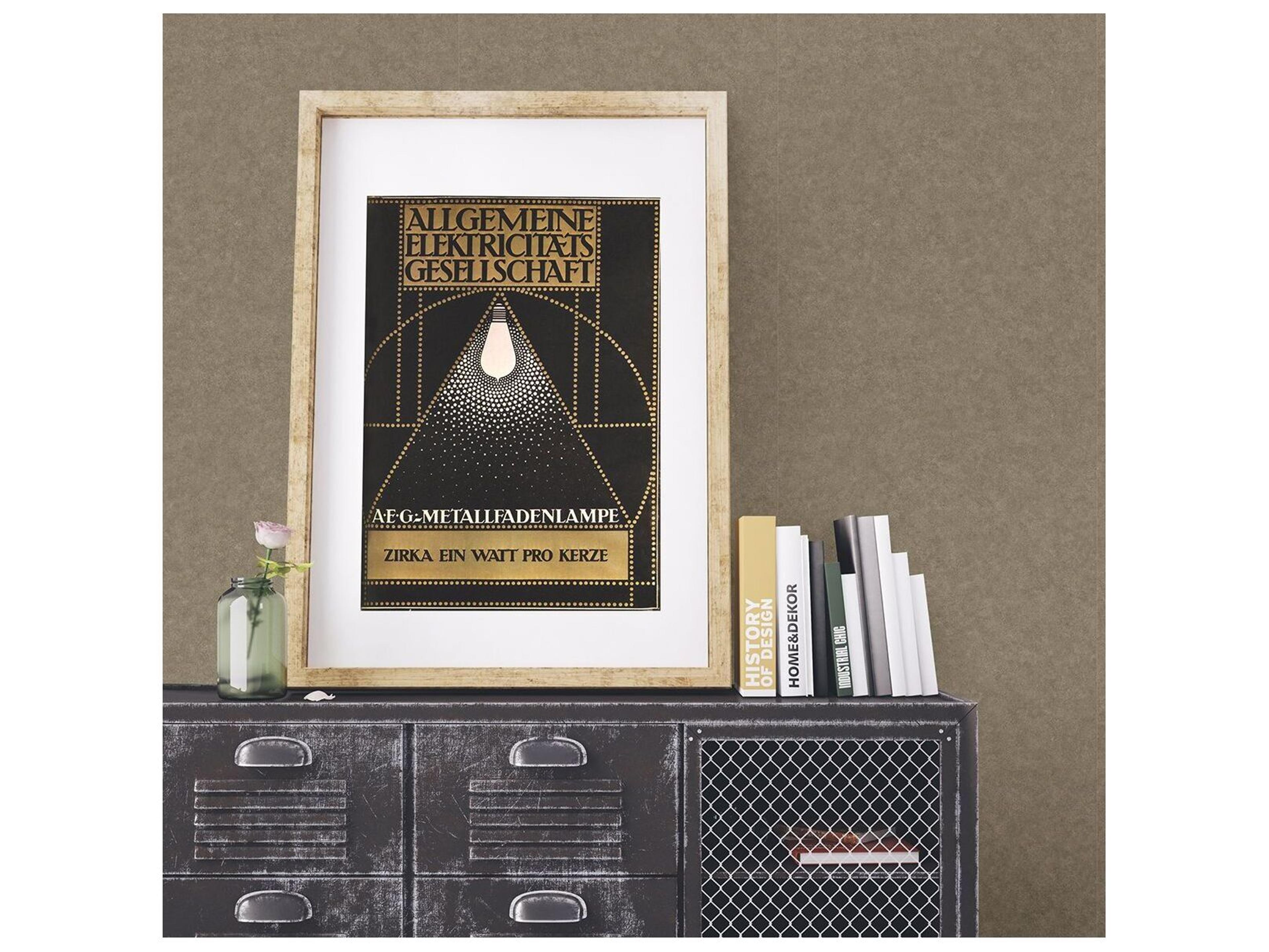 Brewster Home Fashions A-street Prints Duchamp Gold Metallic Texture Wallpaper