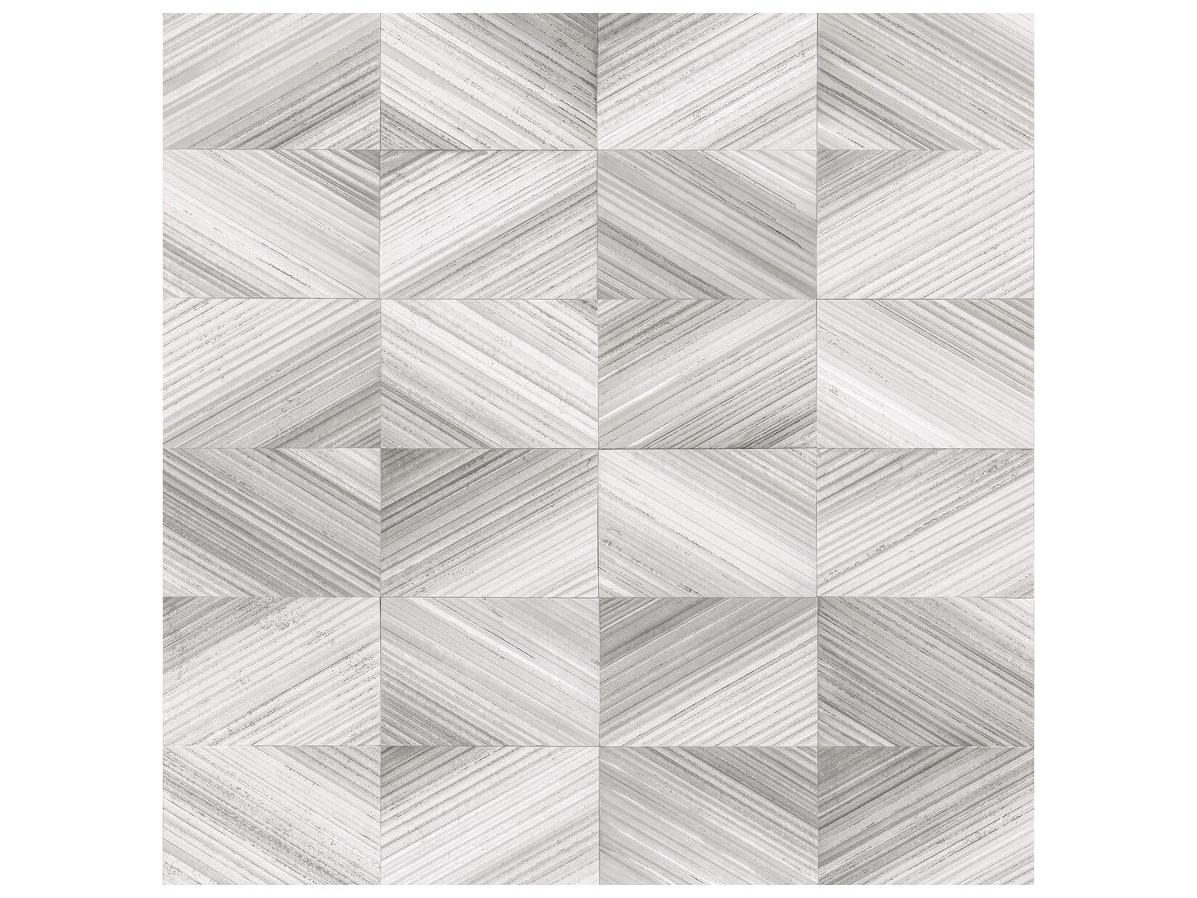 A-street Prints Stratum Grey Geometric Wood Wallpaper