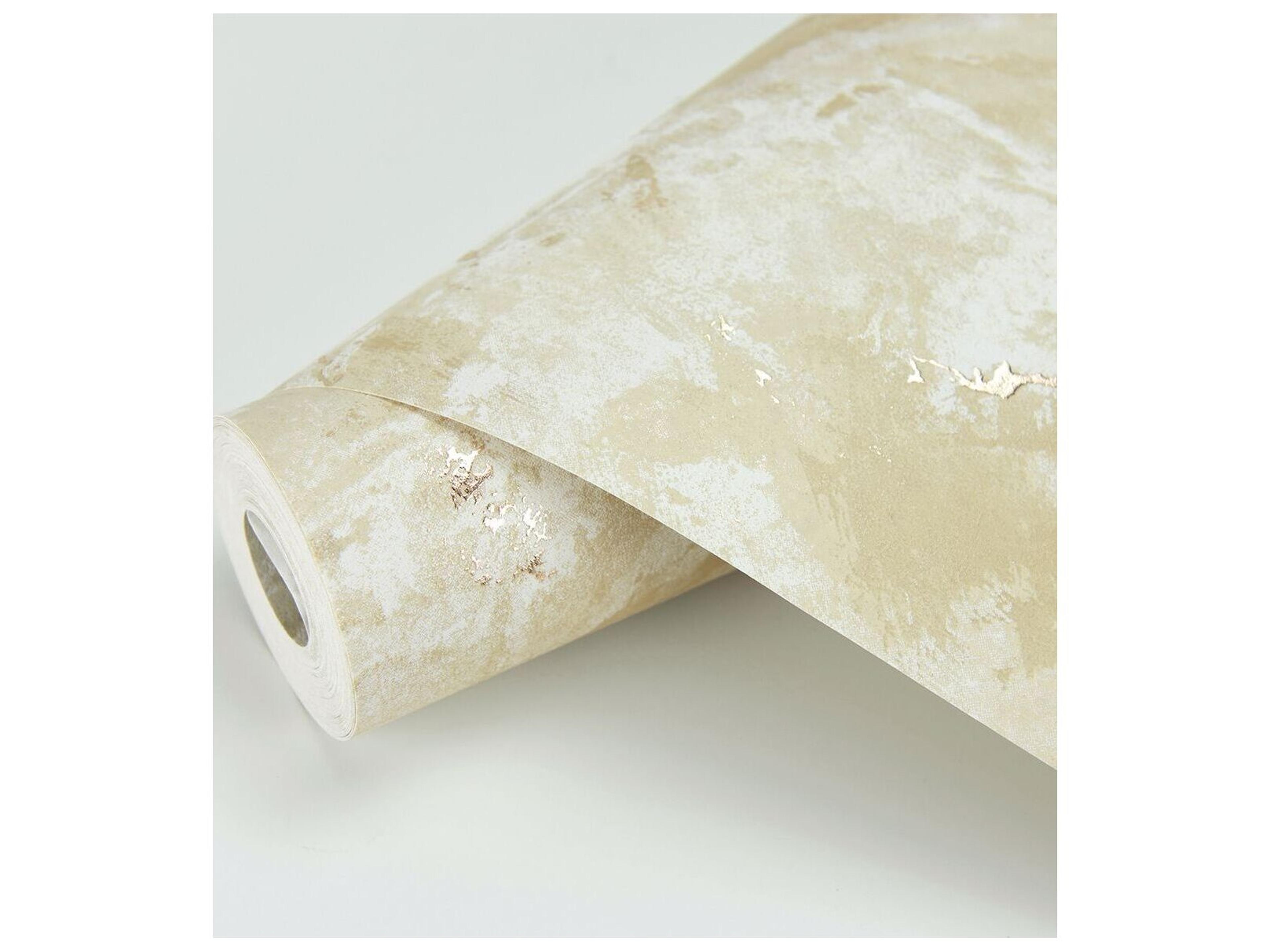 Brewster Home Fashions Polished Titania Gold Marble Texture Wallpaper