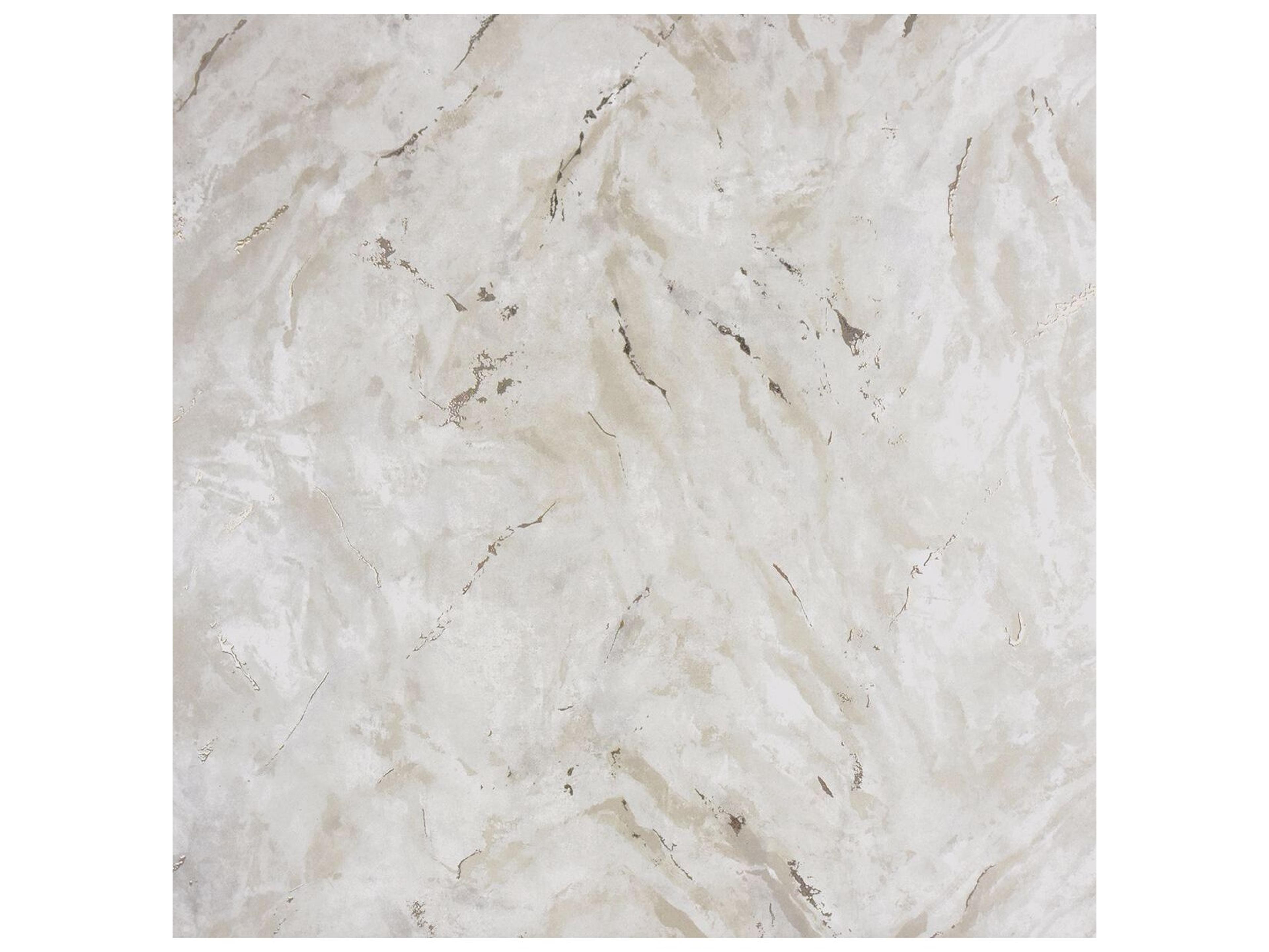 Polished Titania Taupe Marble Texture Wallpaper