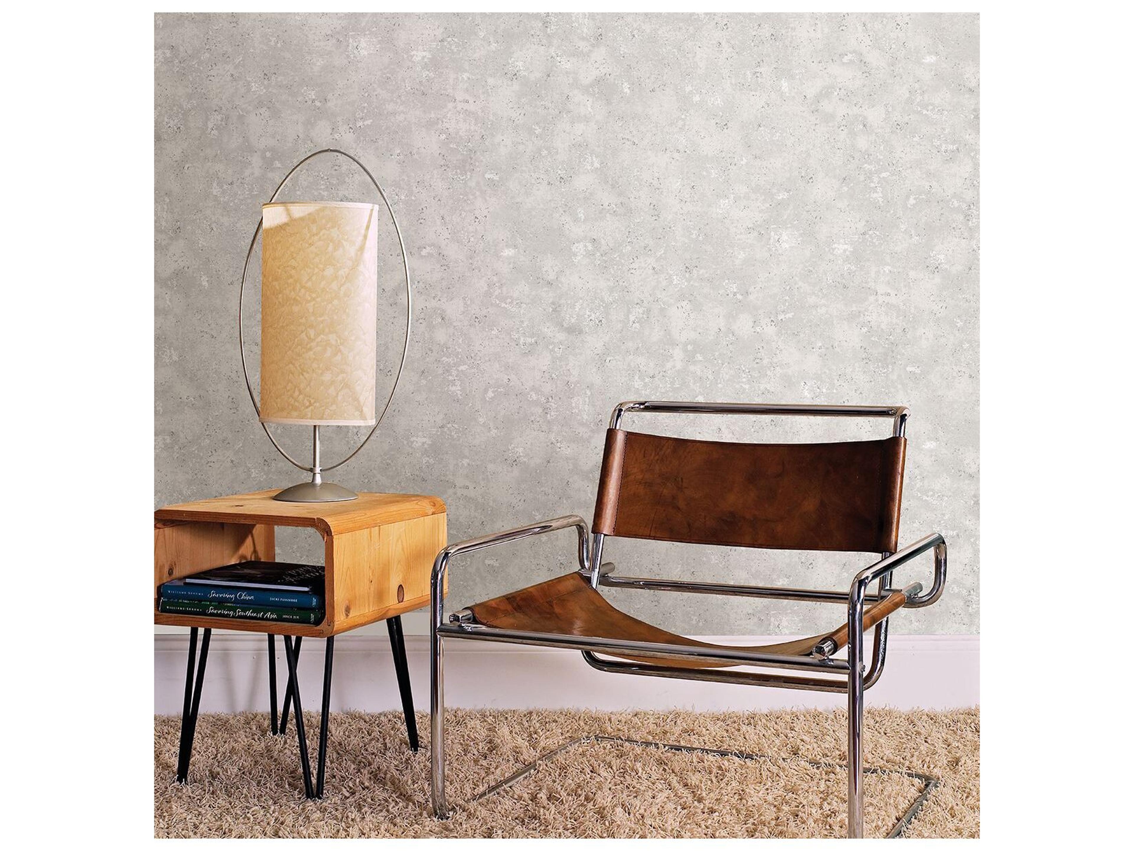 Brewster Home Fashions Polished Drizzle Silver Speckle Wallpaper