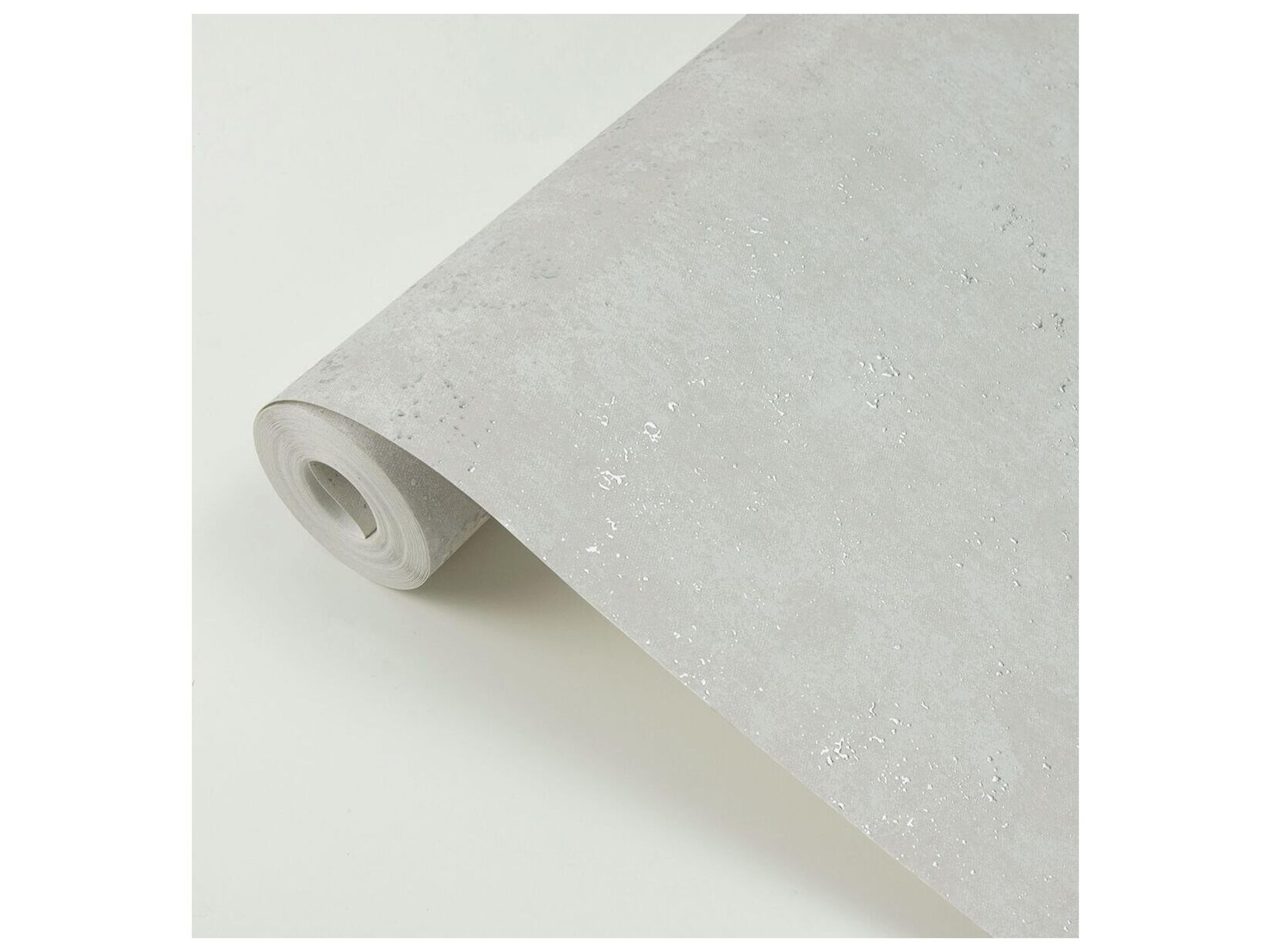 Brewster Home Fashions Polished Drizzle Silver Speckle Wallpaper