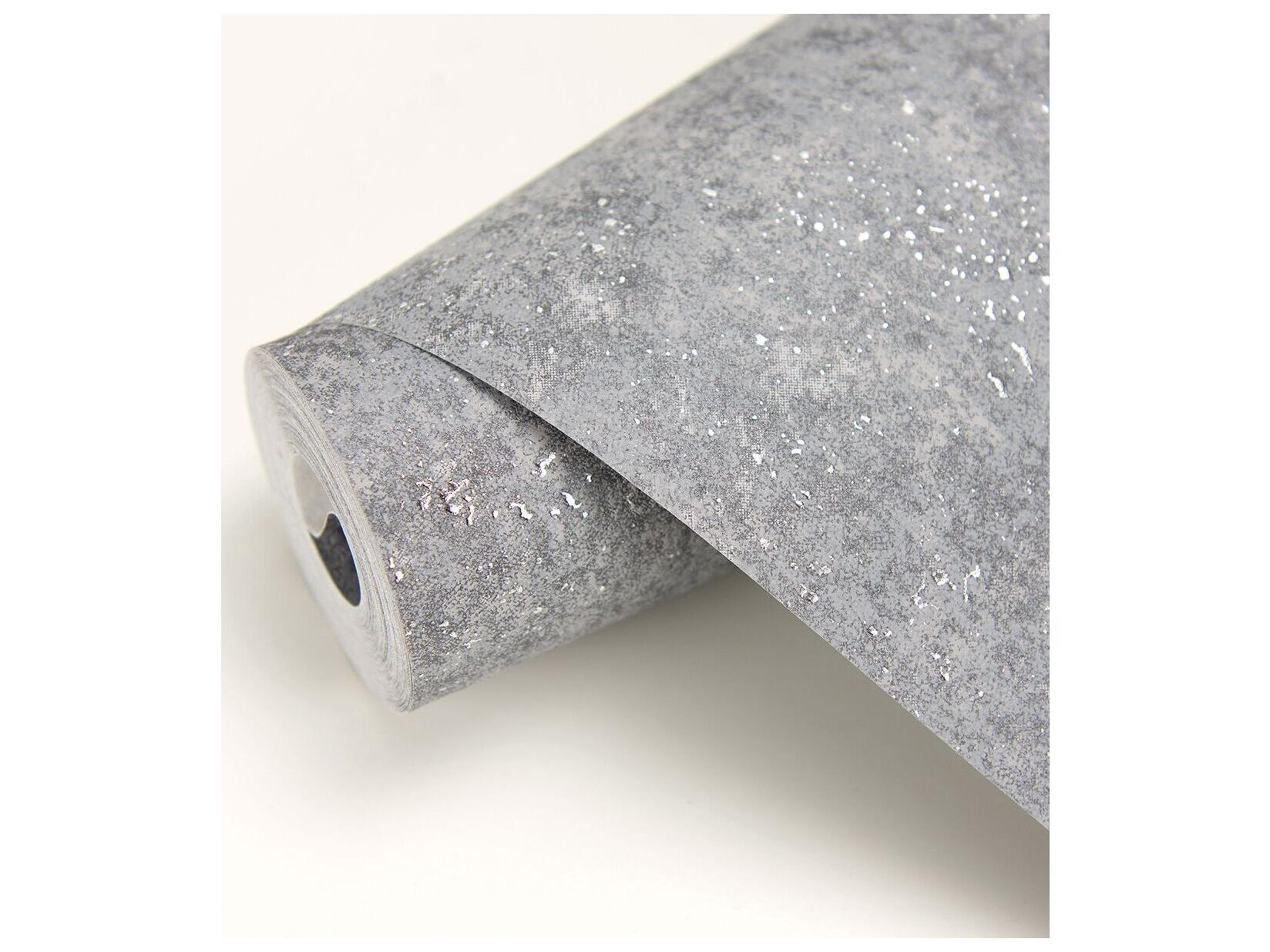 Brewster Home Fashions Polished Drizzle Pewter Speckle Wallpaper