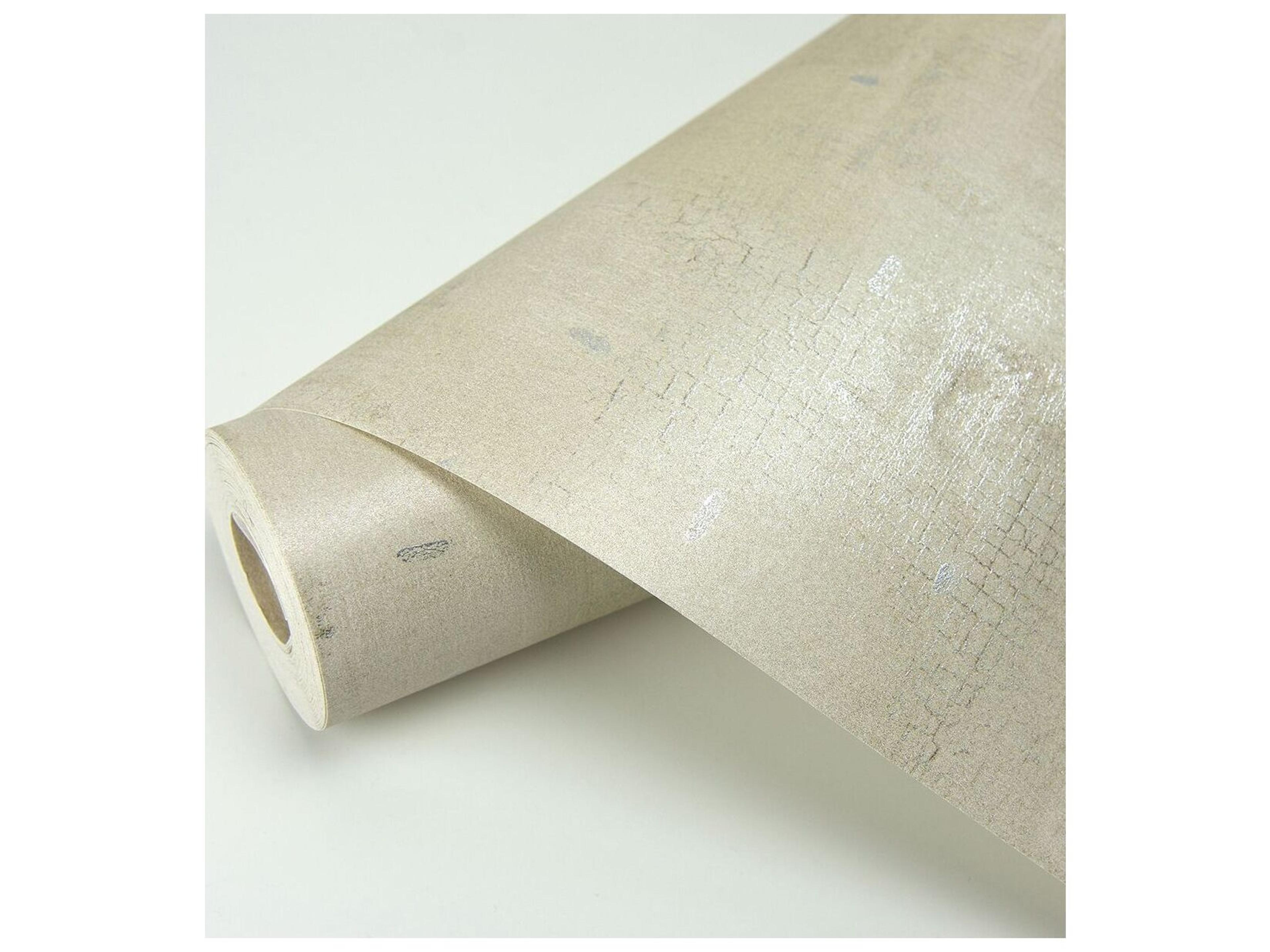 Brewster Home Fashions Polished Portia Beige Distressed Texture Wallpaper