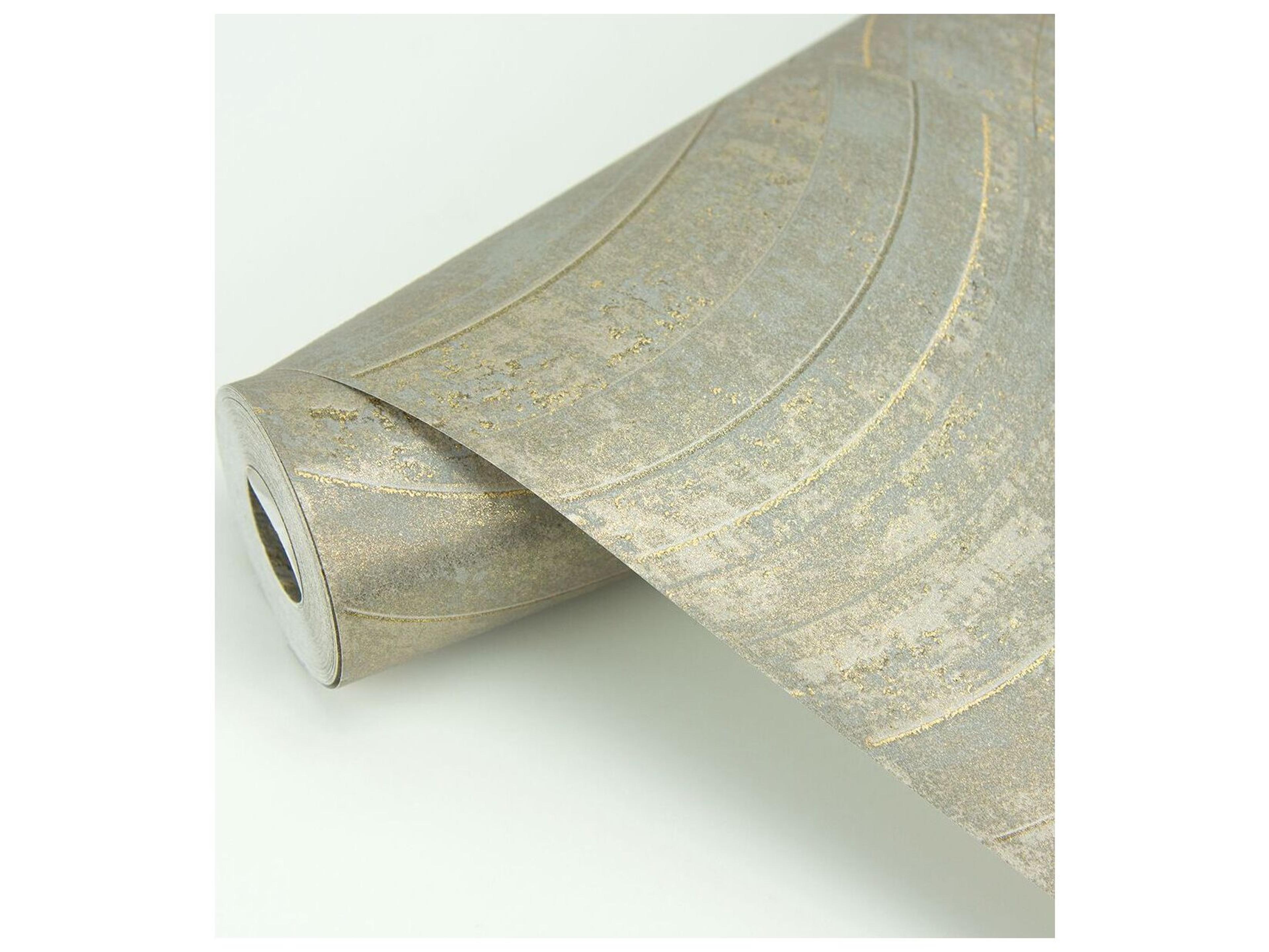 Brewster Home Fashions Polished Hydra Light Grey Geometric Wallpaper