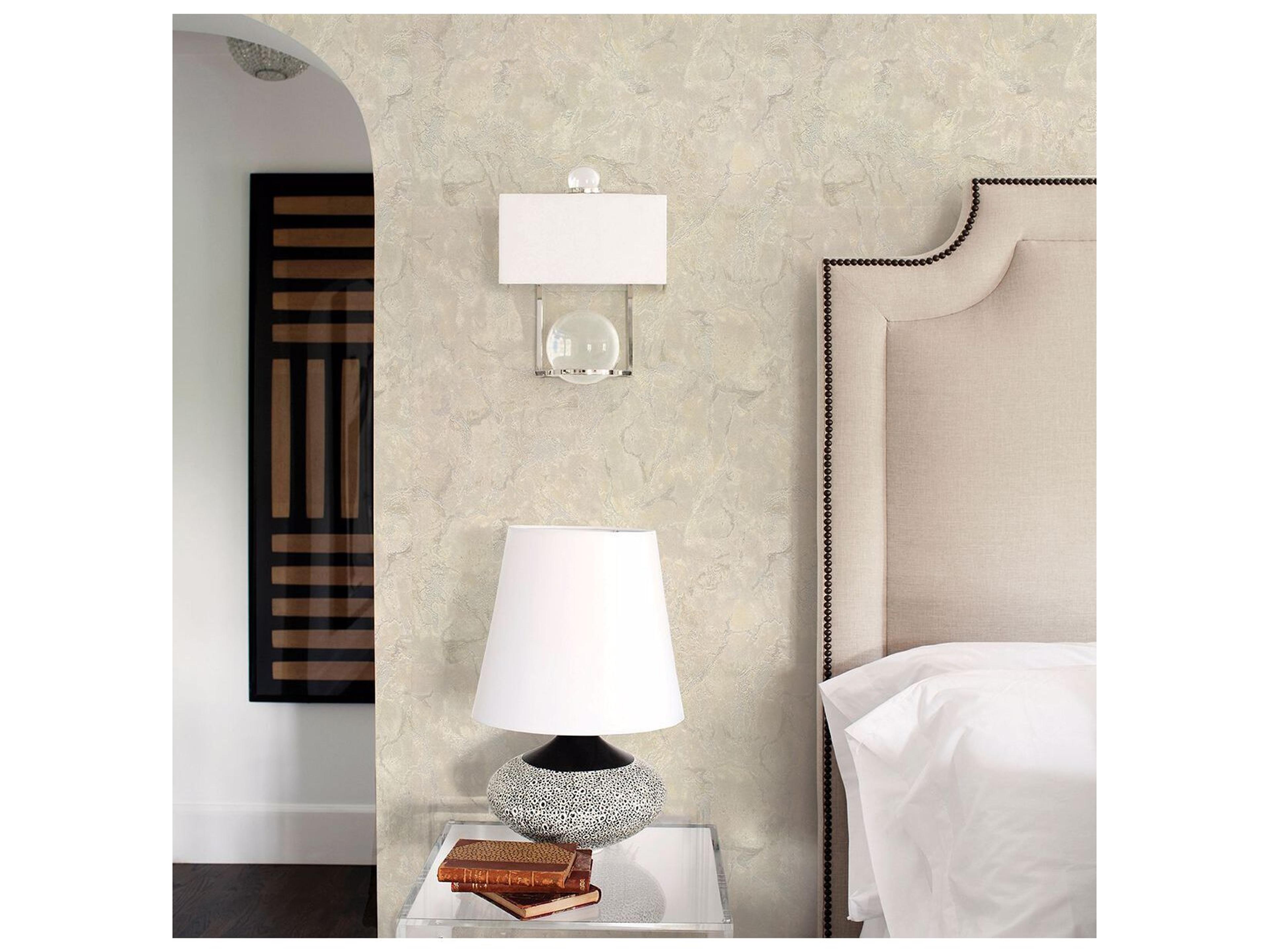 Brewster Home Fashions Polished Crux Bronze Marble Wallpaper