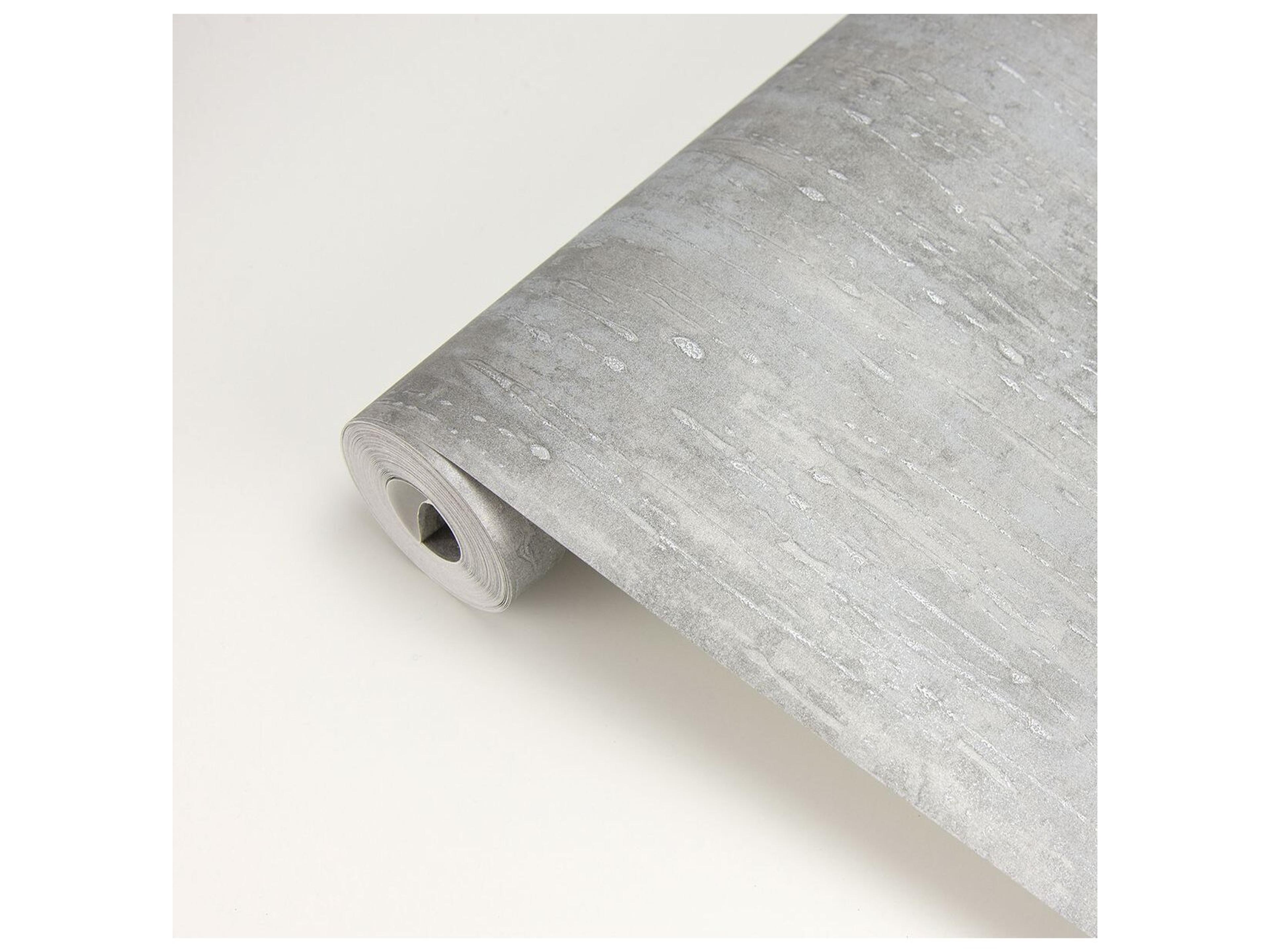 Brewster Home Fashions Polished Ara Pewter Distressed Texture Wallpaper