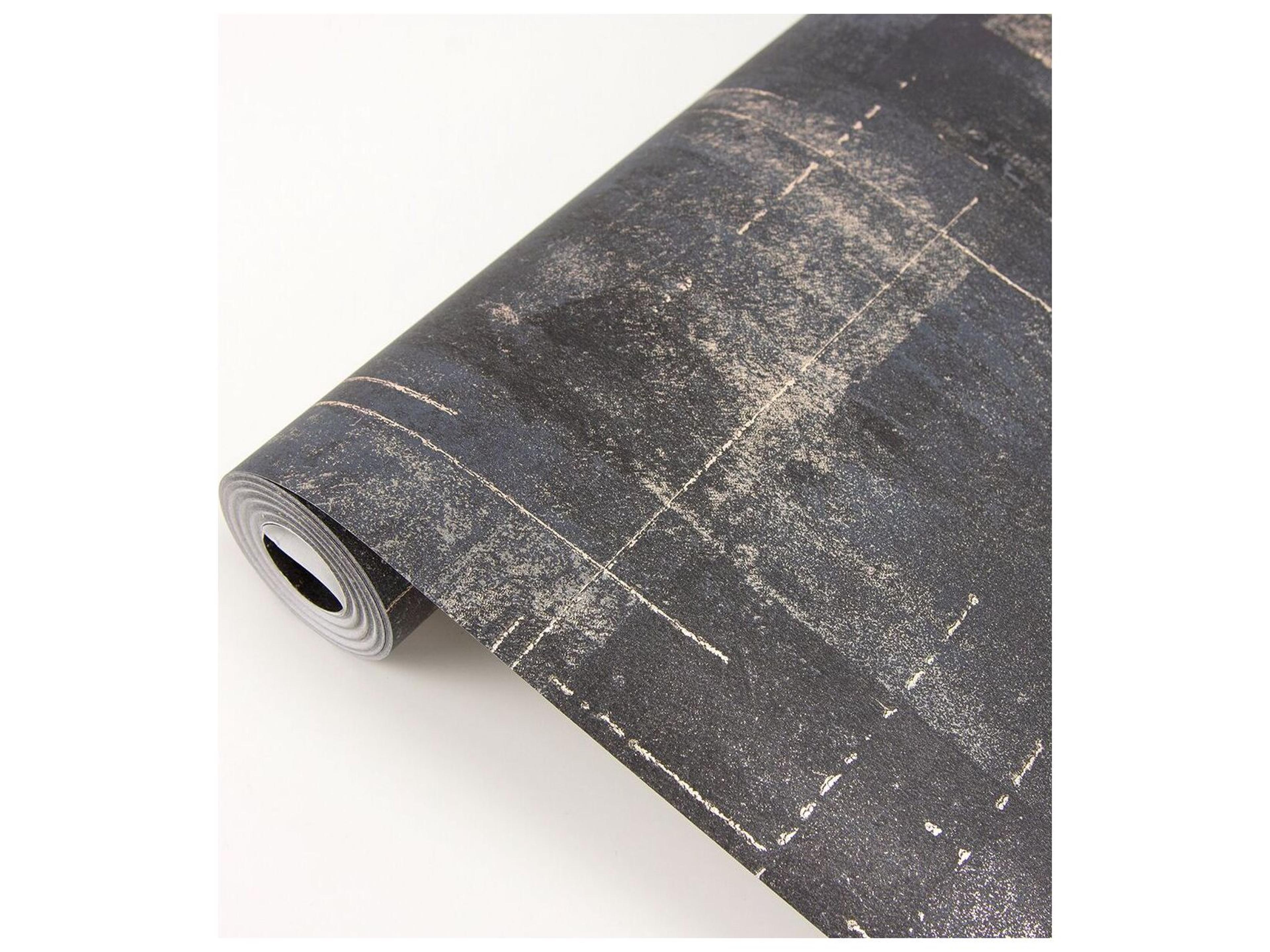 Brewster Home Fashions Polished Ozone Black Texture Wallpaper