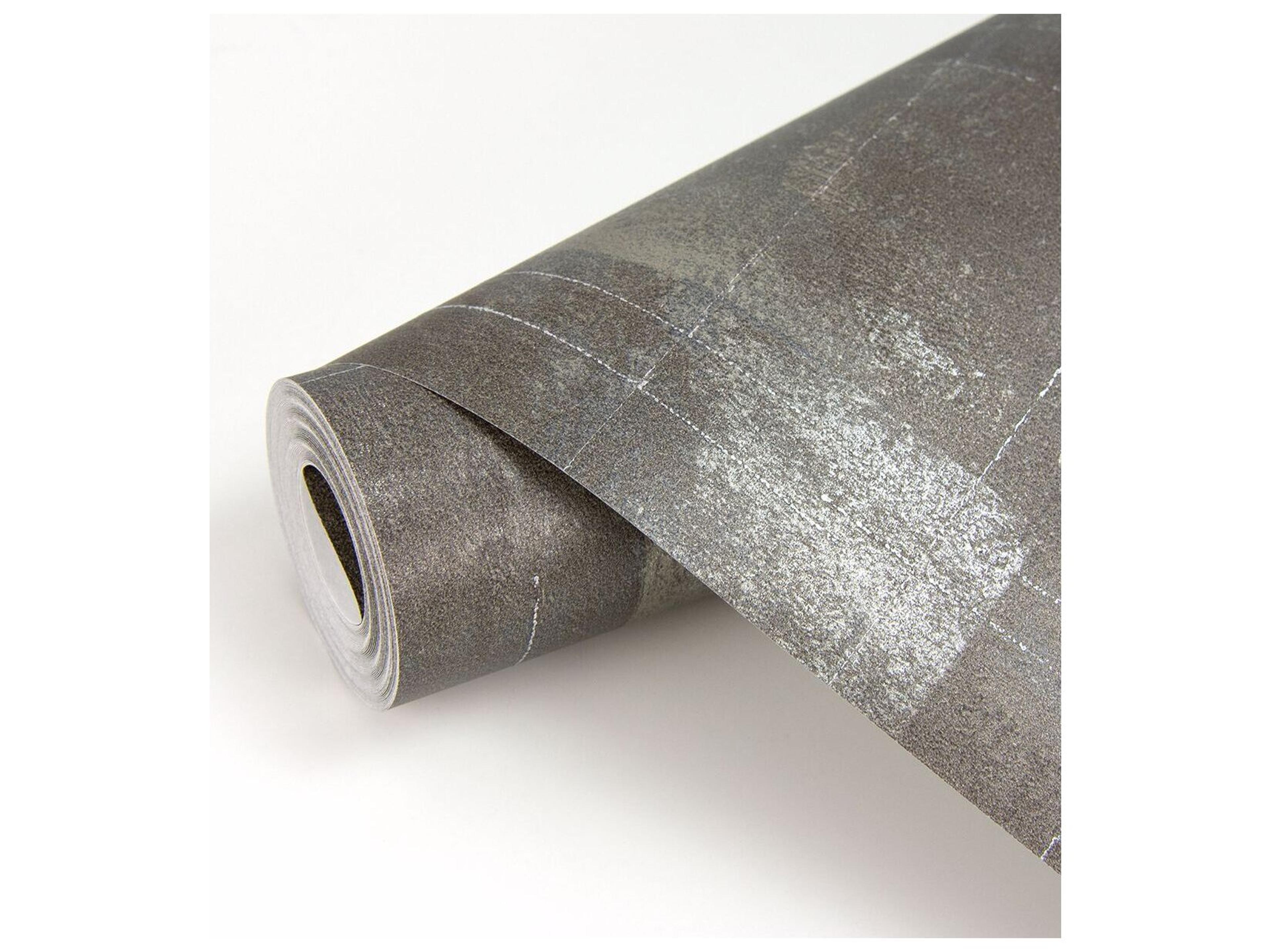 Brewster Home Fashions Polished Ozone Charcoal Texture Wallpaper