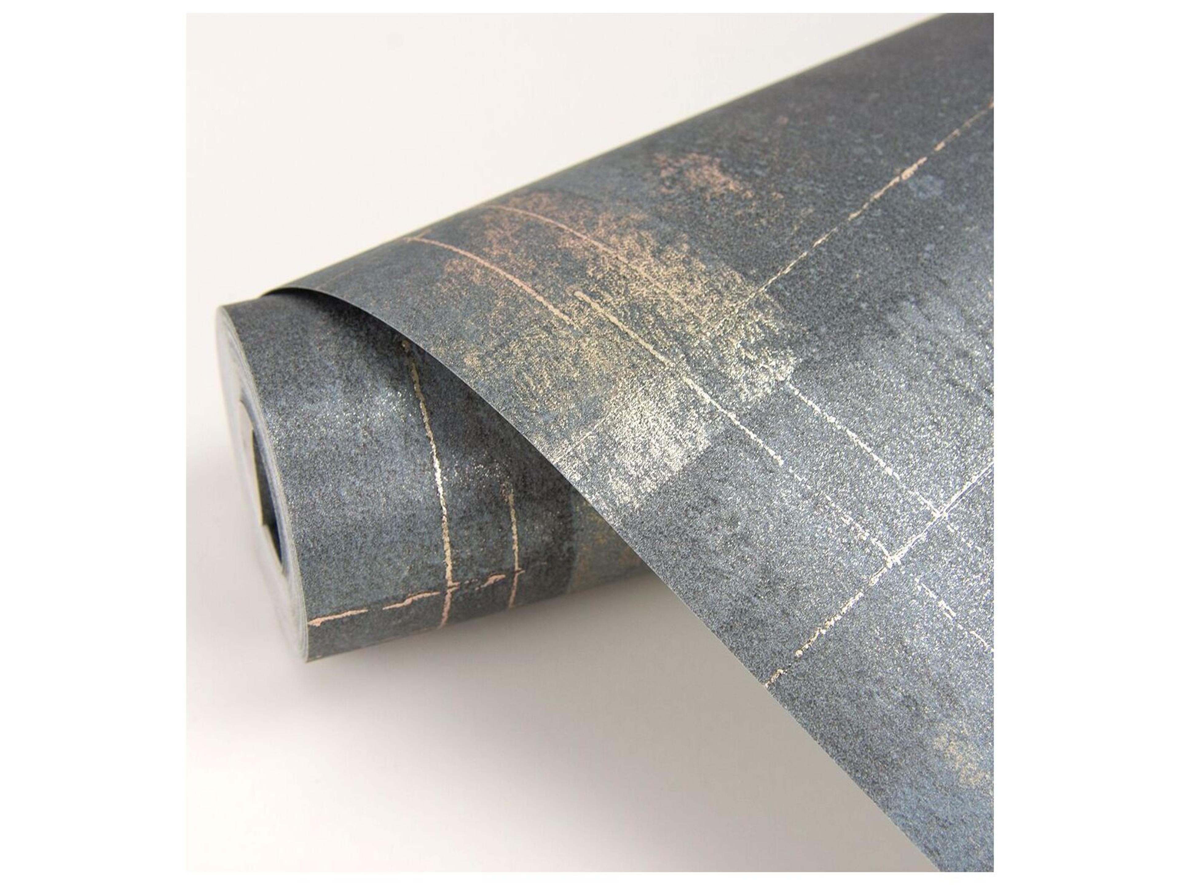 Brewster Home Fashions Polished Ozone Teal Texture Wallpaper