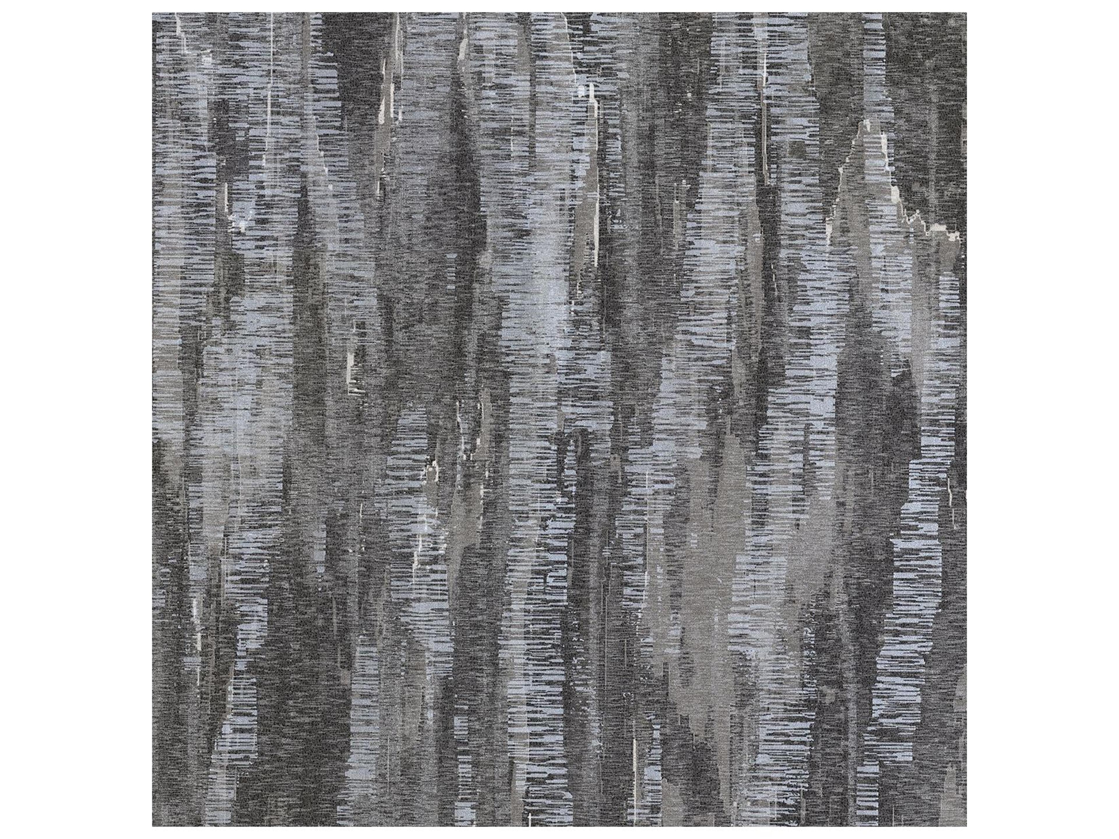 Polished Meteor Pewter Distressed Texture Wallpaper