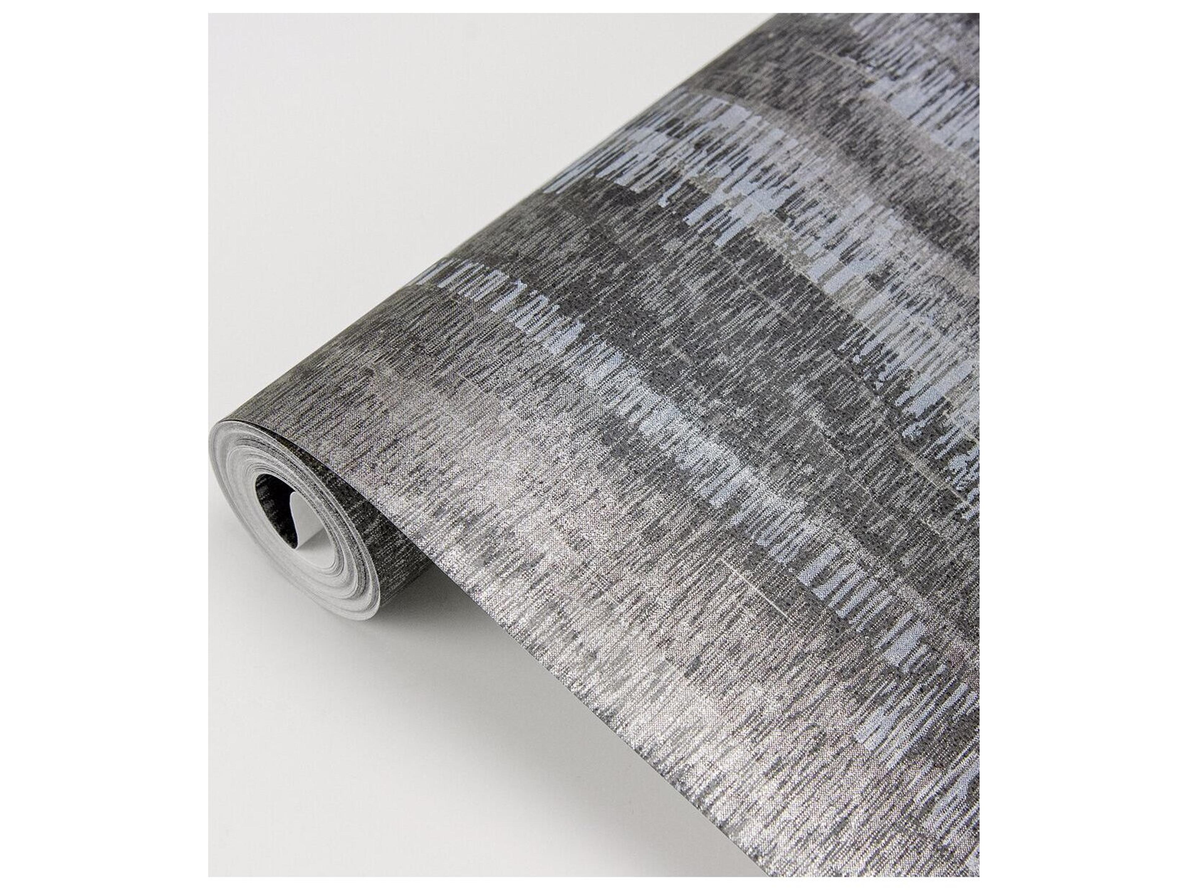 Brewster Home Fashions Polished Meteor Pewter Distressed Texture Wallpaper