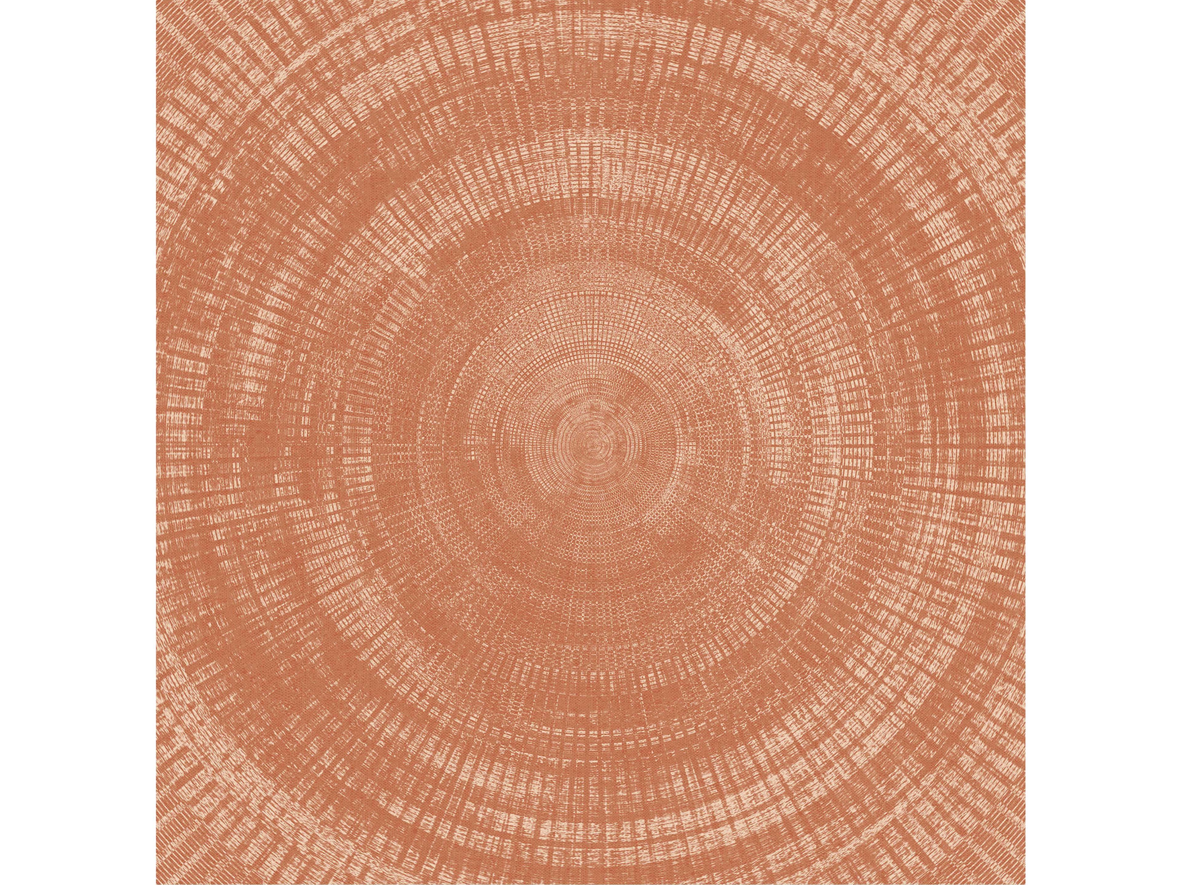 A-Street Prints Lalit Medallion Wallpaper in Burnt Sienna