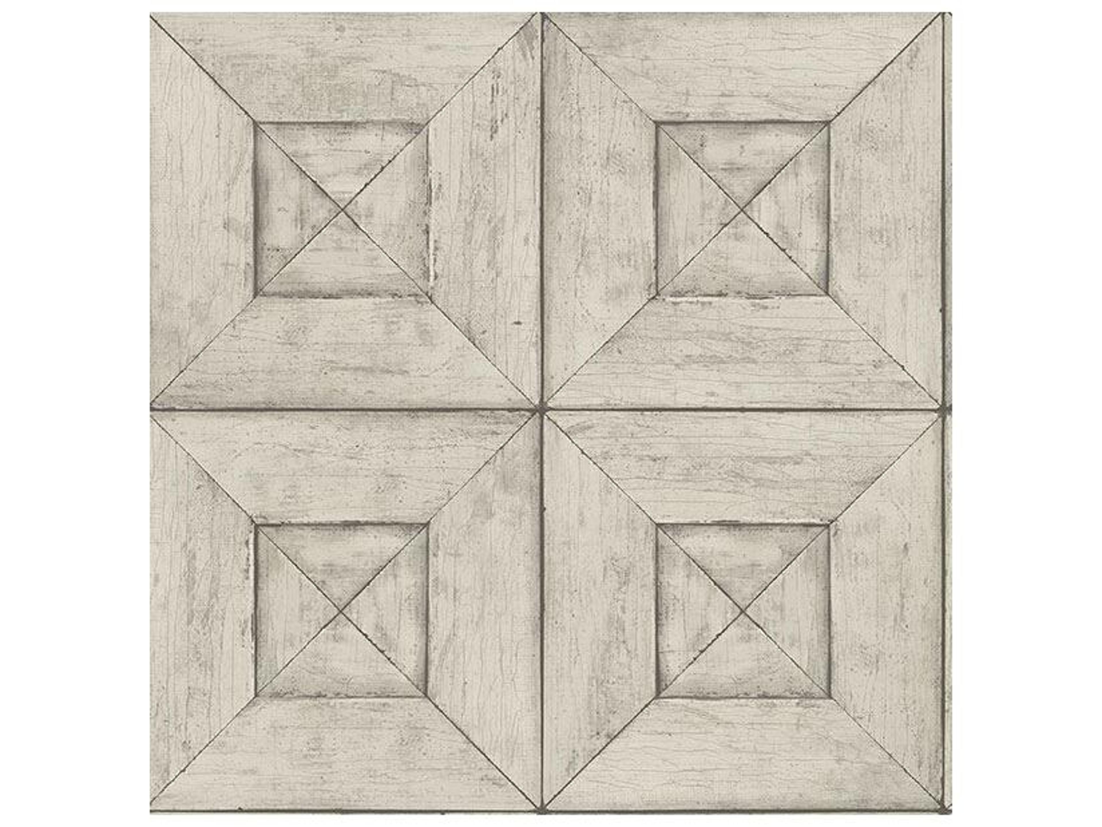 Chesapeake Avery Light Grey Wood Wallpaper