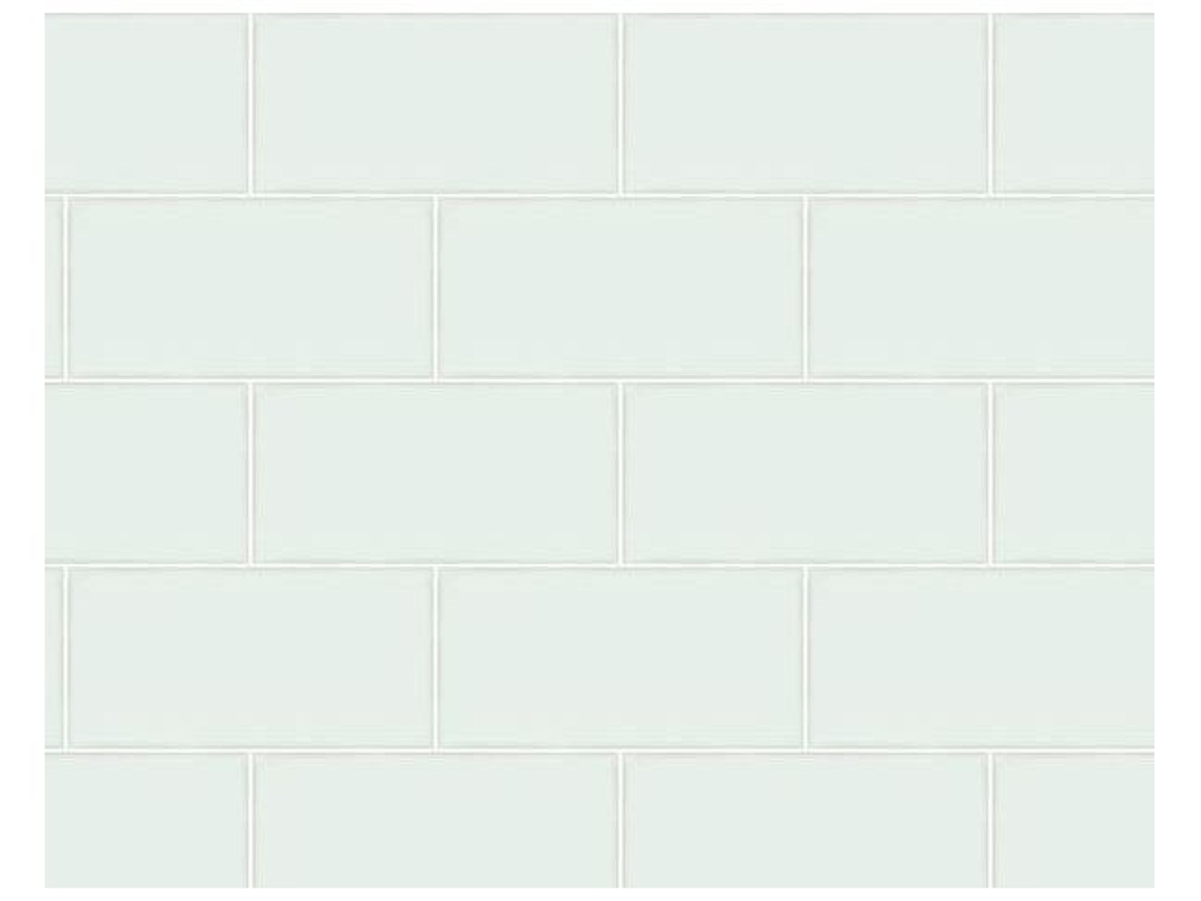 Chesapeake Freedom Mint Subway Tile Wallpaper