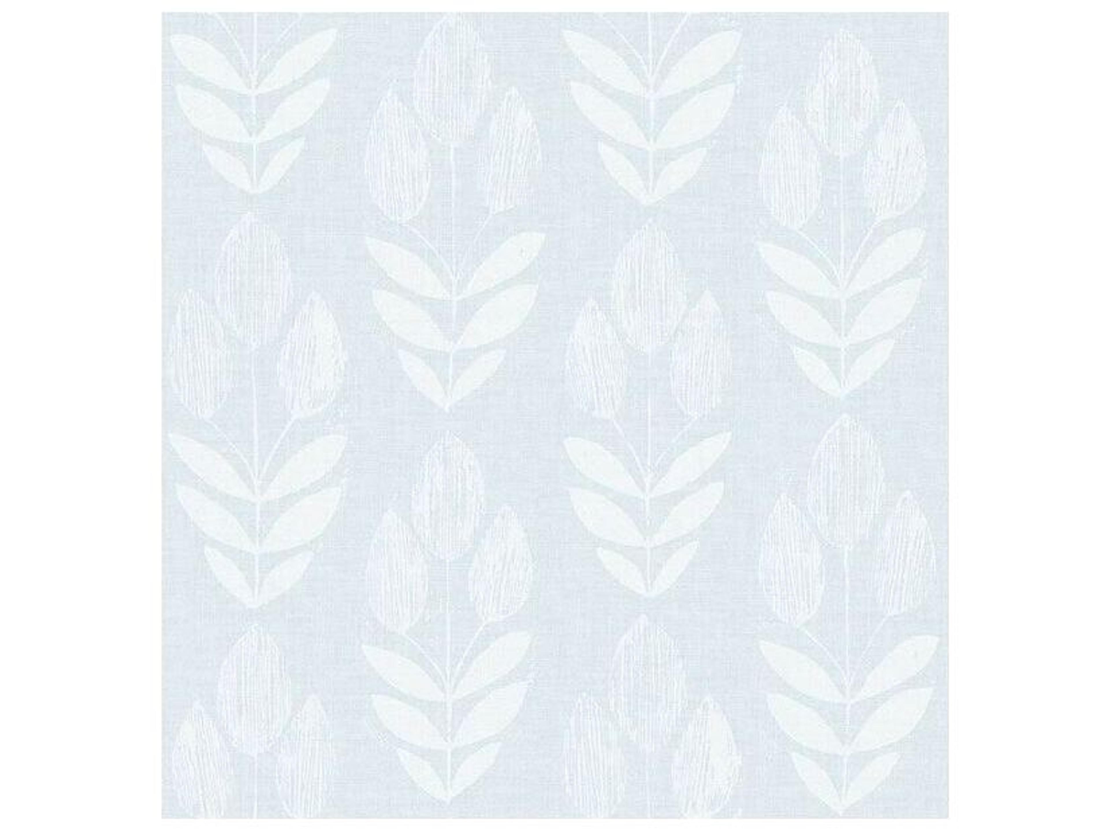 Brewster Home Fashions Chesapeake Garland Light Blue Block Tulip Wallpaper