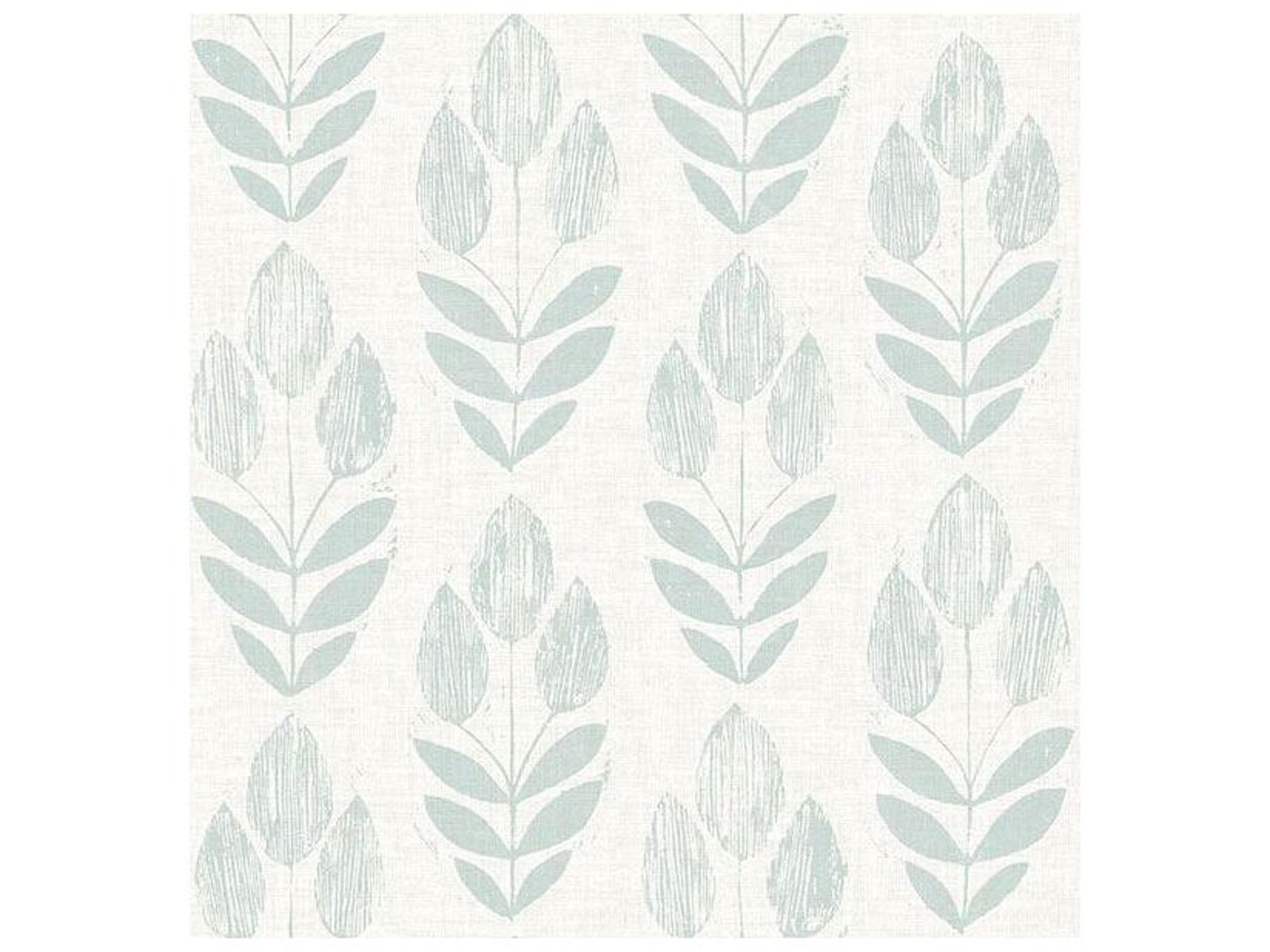 Chesapeake Garland Teal Block Tulip Wallpaper