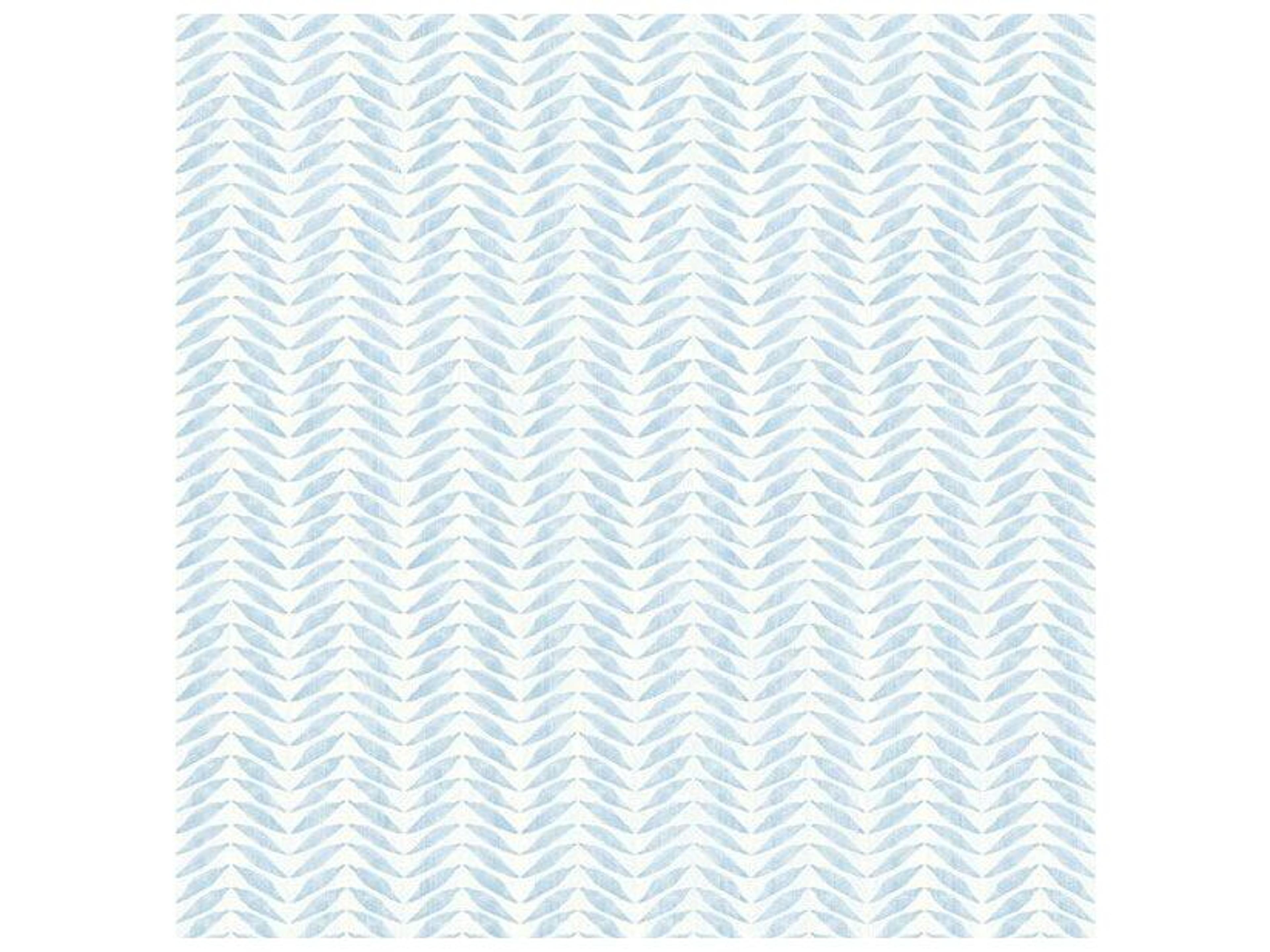 Chesapeake Espalier Sky Blue Chevron Stripe Wallpaper
