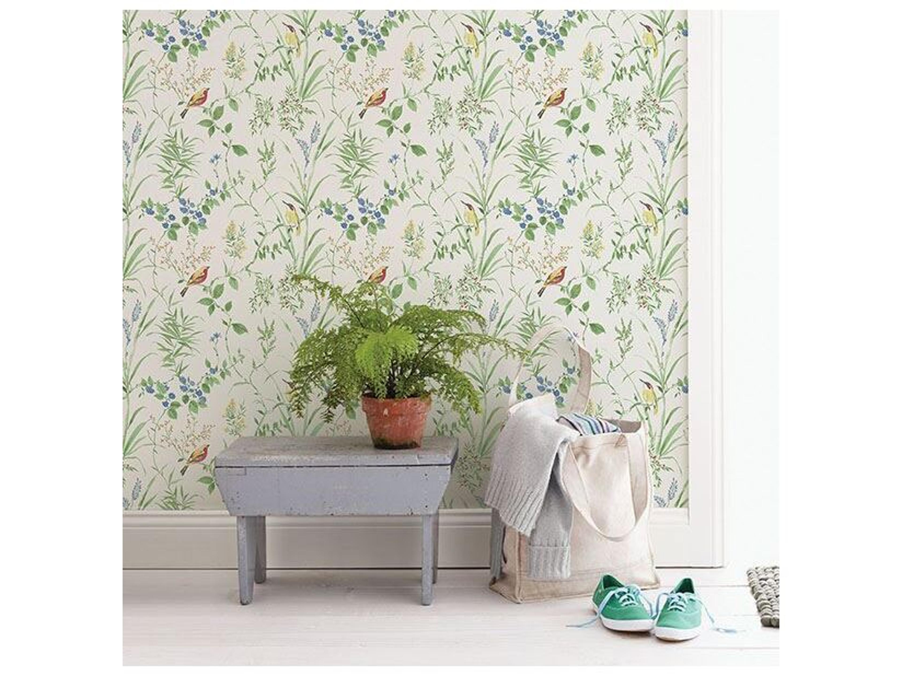 Brewster Home Fashions Chesapeake Imperial Garden Multicolor Botanical Wallpaper