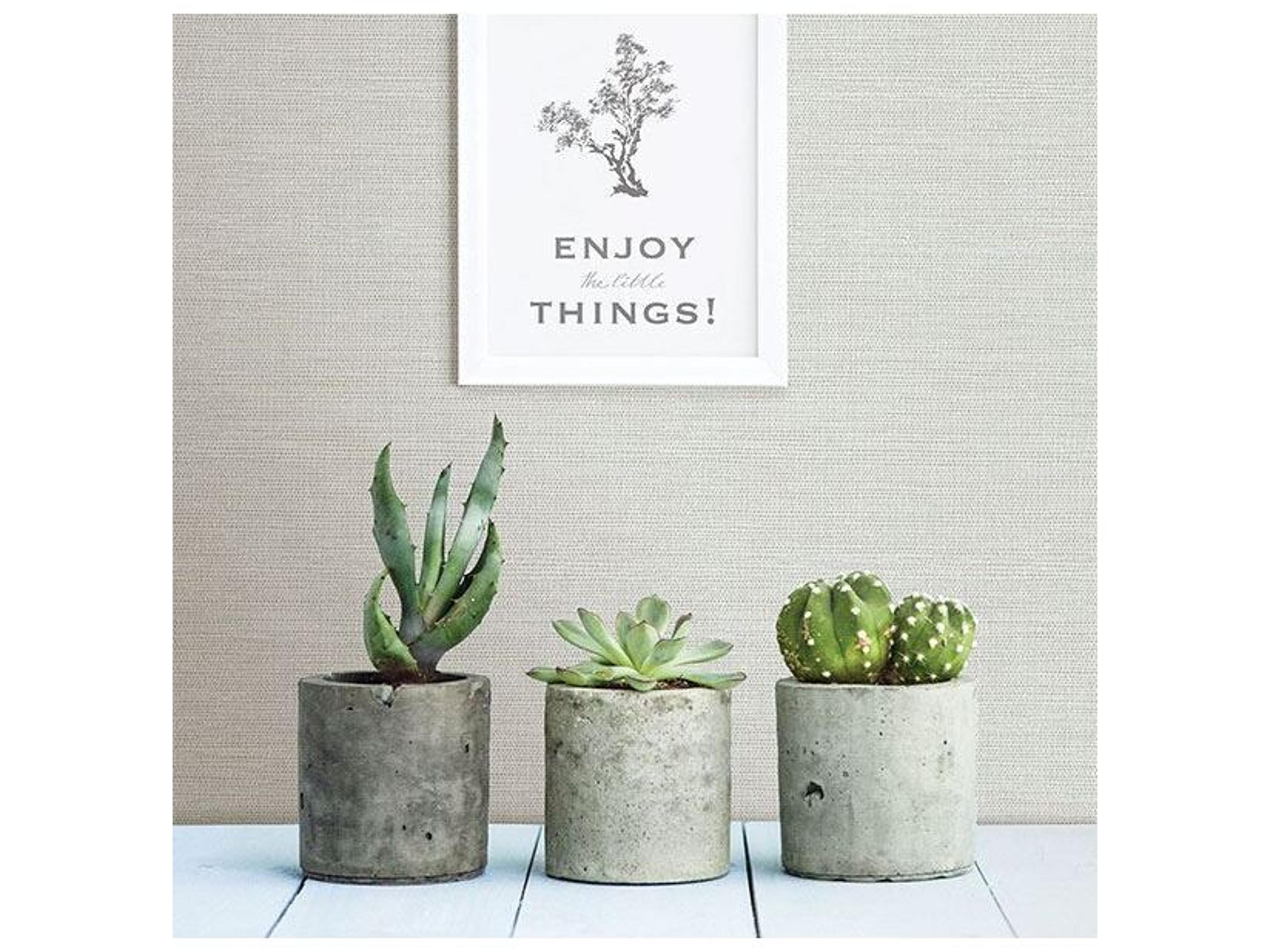 Brewster Home Fashions Chesapeake Agave Light Blue Faux Grasscloth Wallpaper