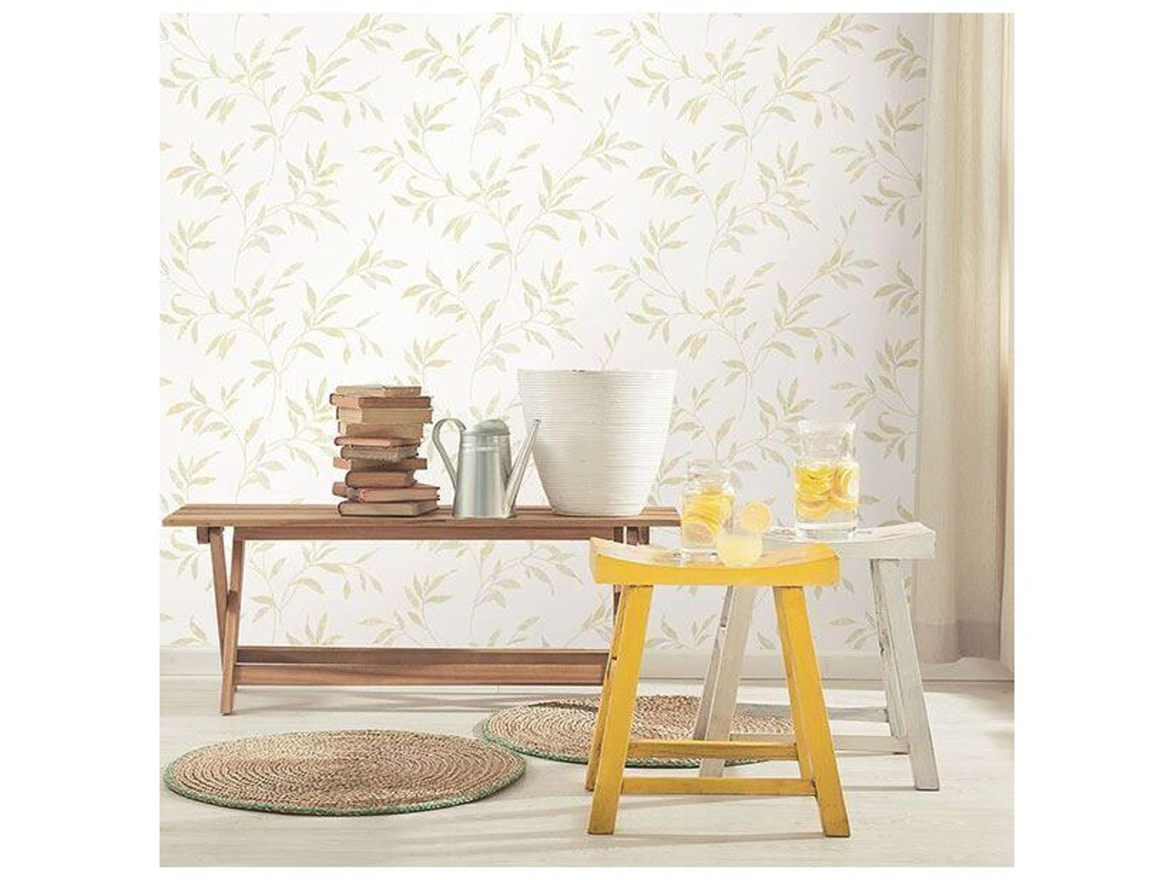 Brewster Home Fashions Chesapeake Sanibel Cream Trail Wallpaper