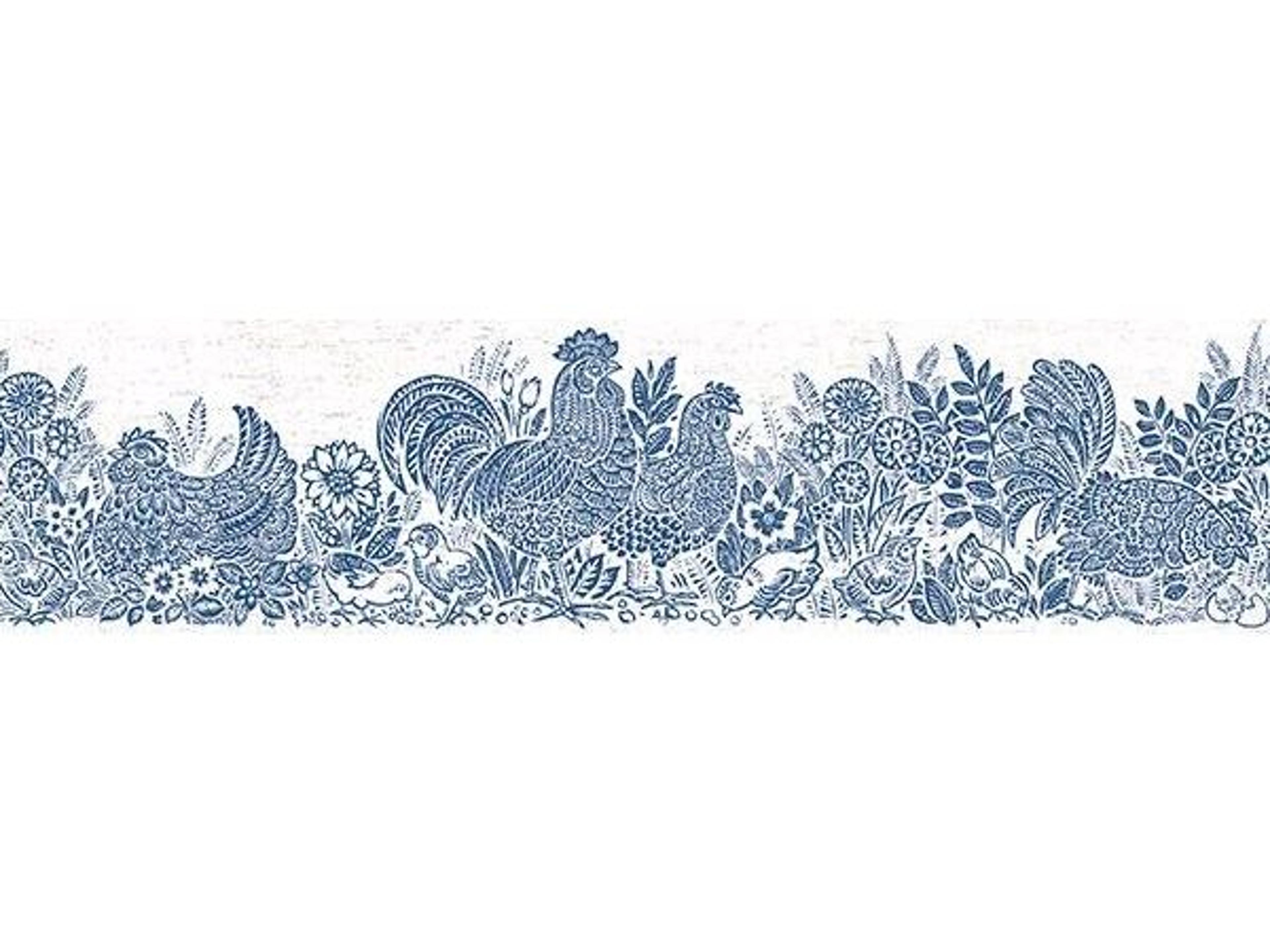 Chesapeake Parton Blue Chicken Border