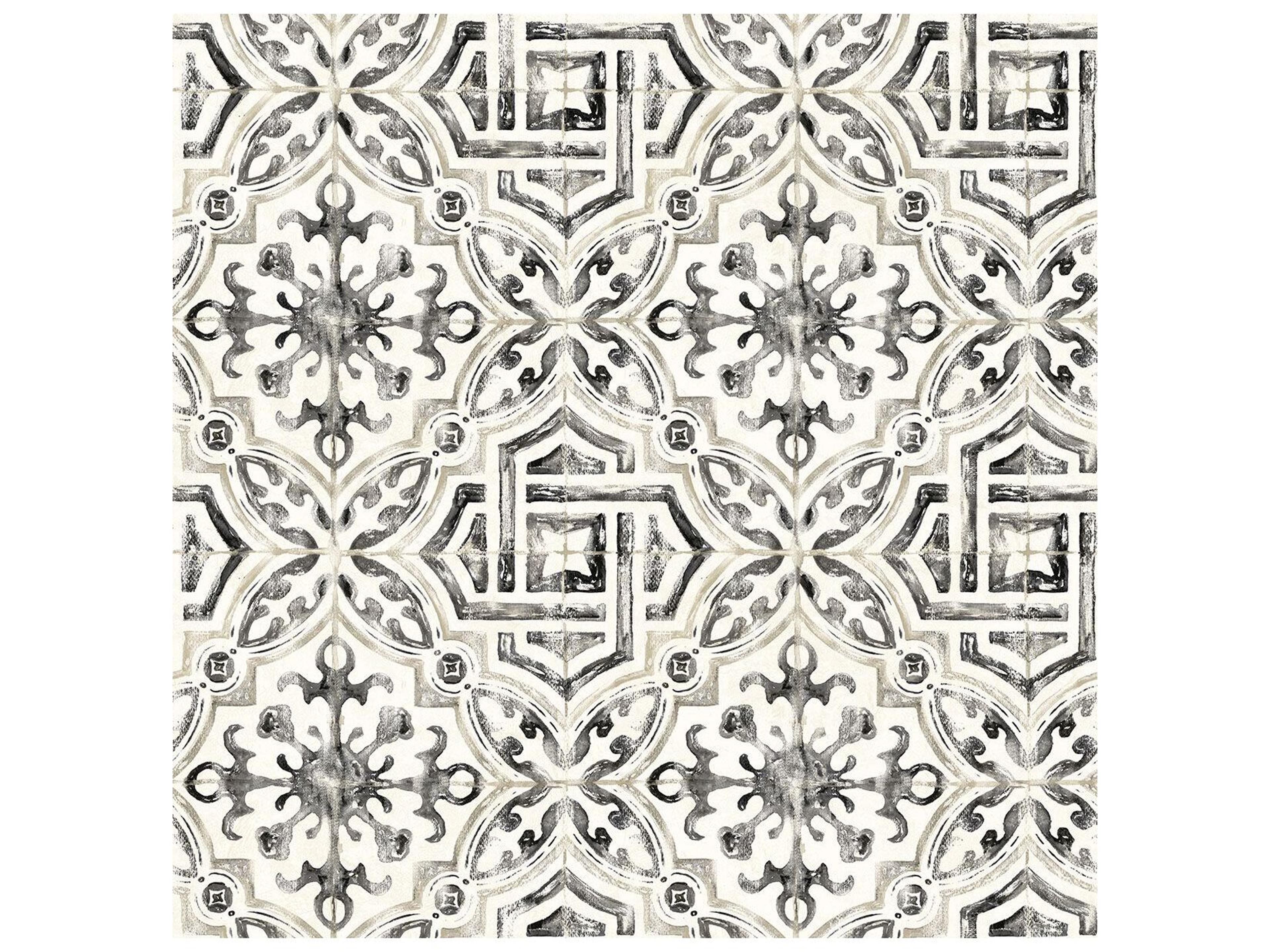 Chesapeake Sonoma Black Beach Tile Wallpaper