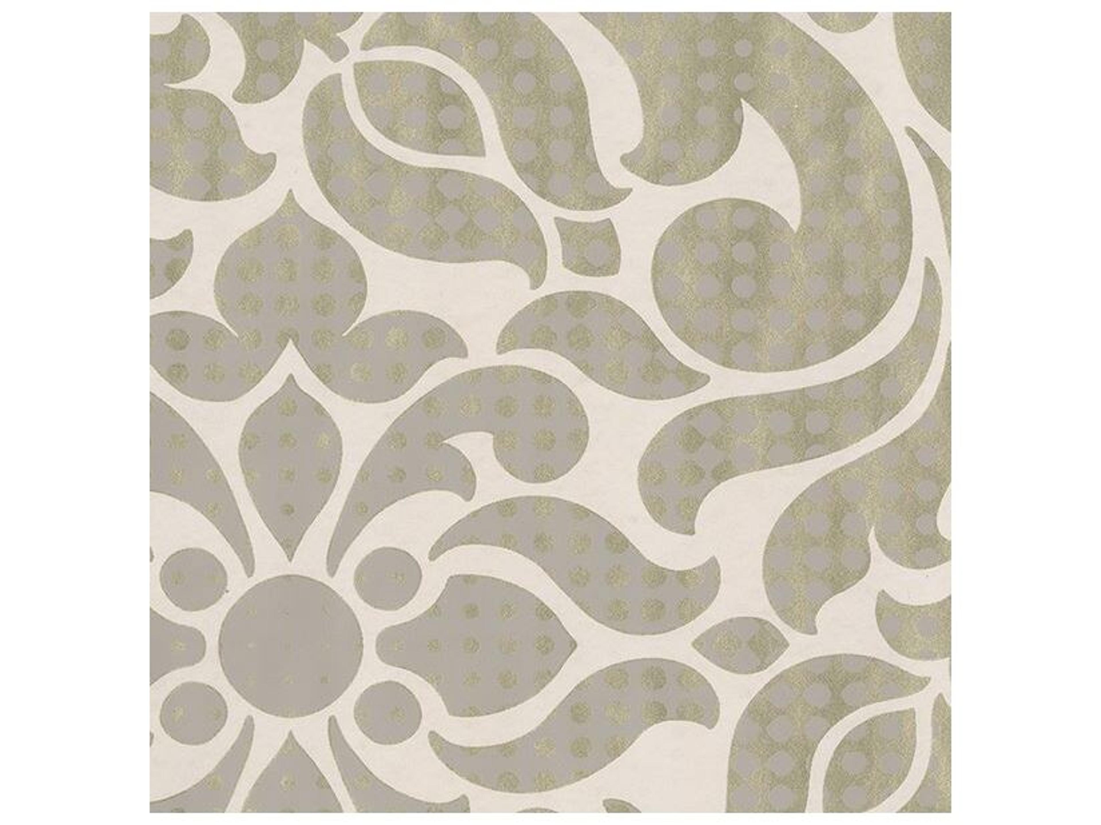 Eijffinger Leanne Gold Metallic Dot Medallion Wallpaper