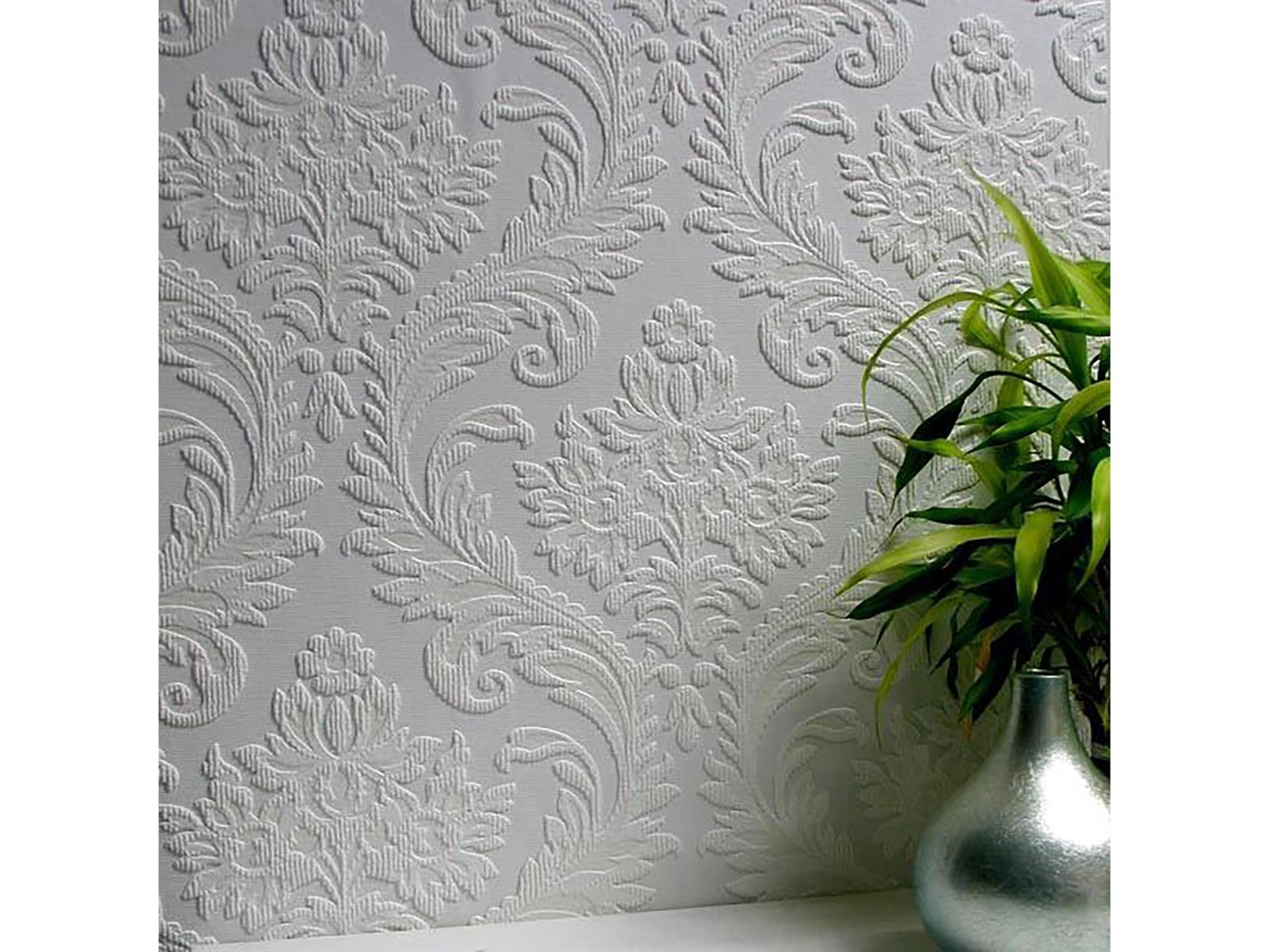 Brewster Home Fashions Anaglypta Vol X High Trad Paintable Textured Viny