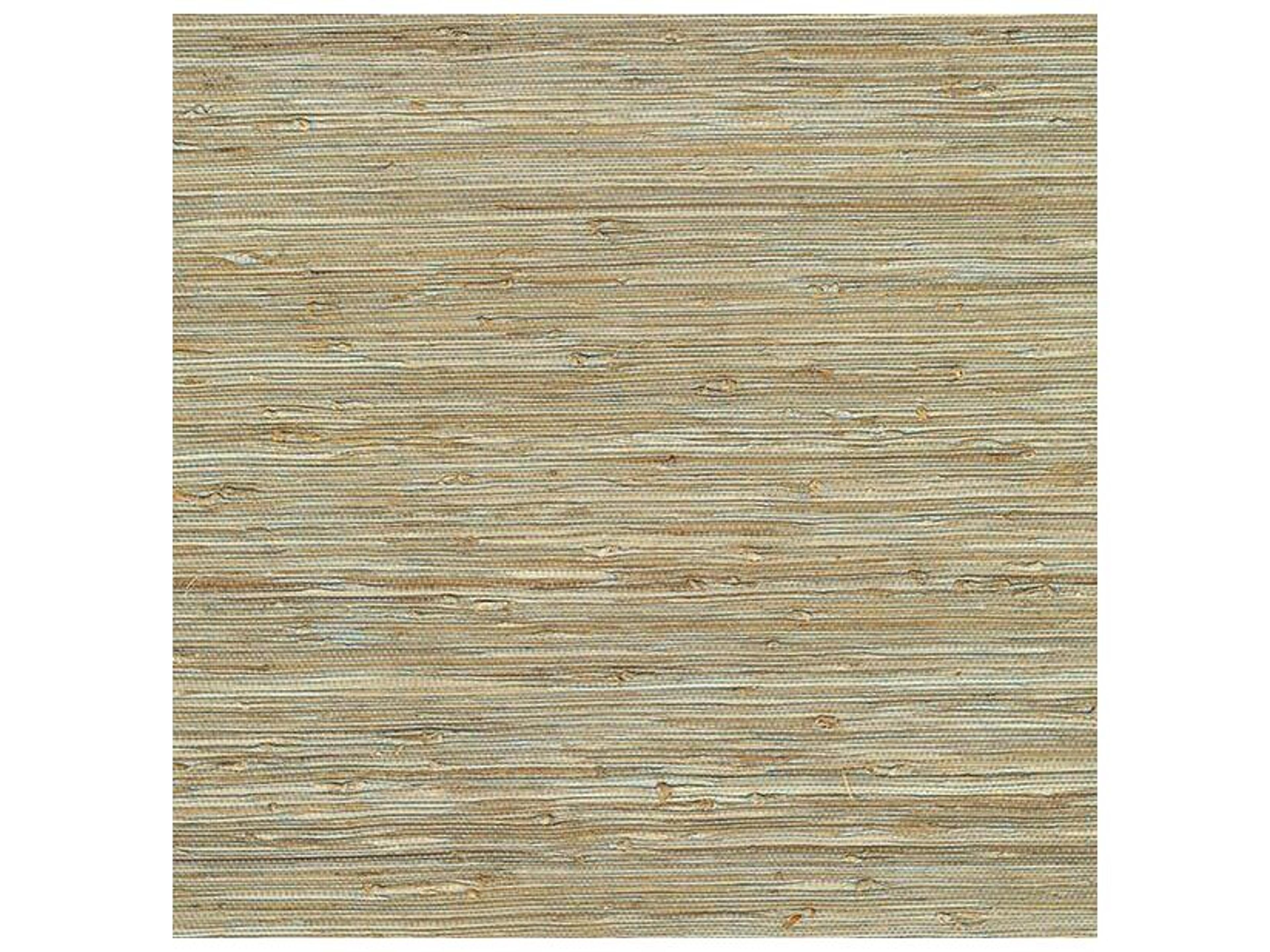 Kenneth James Katsu Light Brown Grasscloth Wallpaper