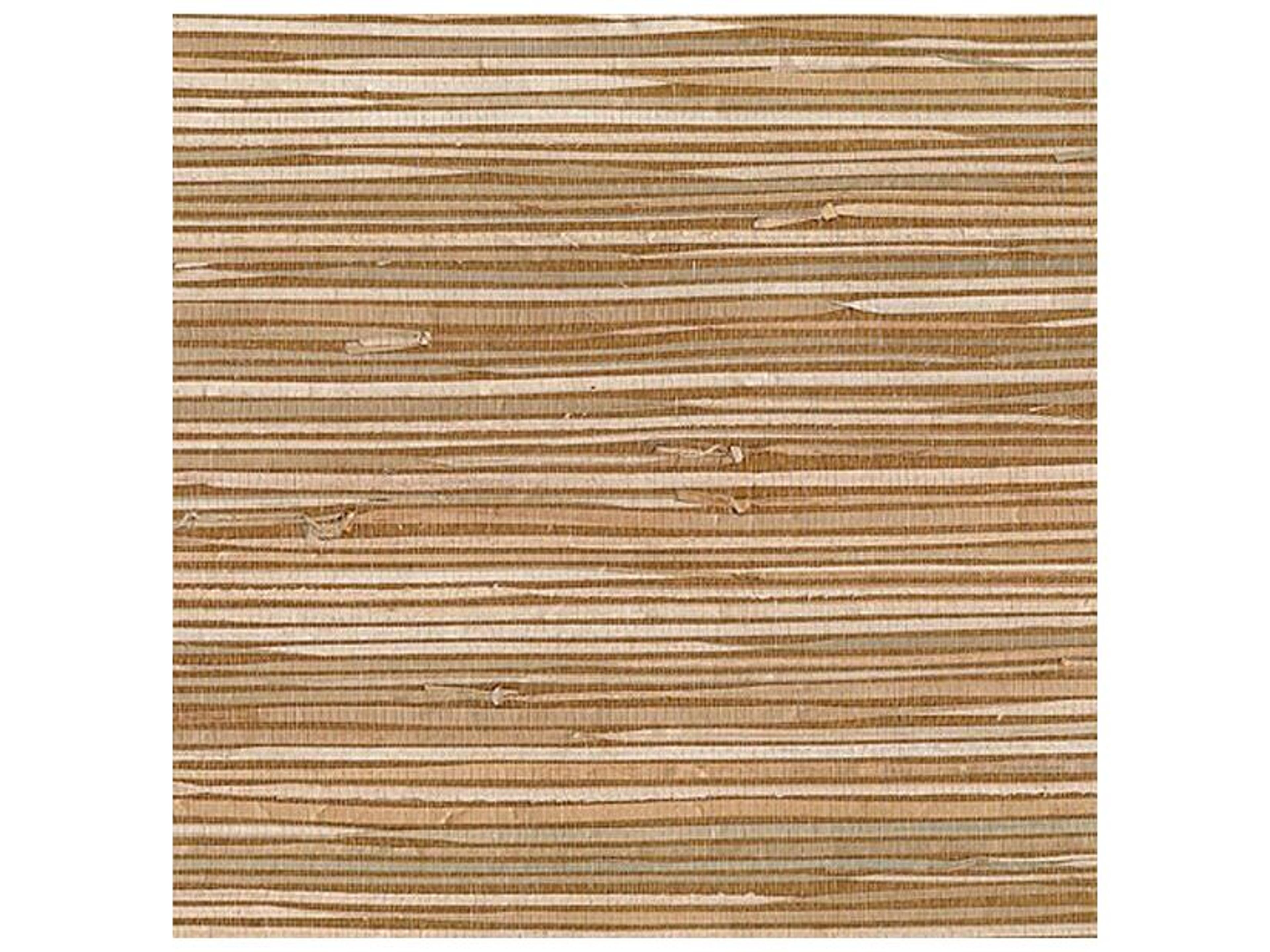 Kenneth James Masuyo Light Brown Grasscloth Wallpaper