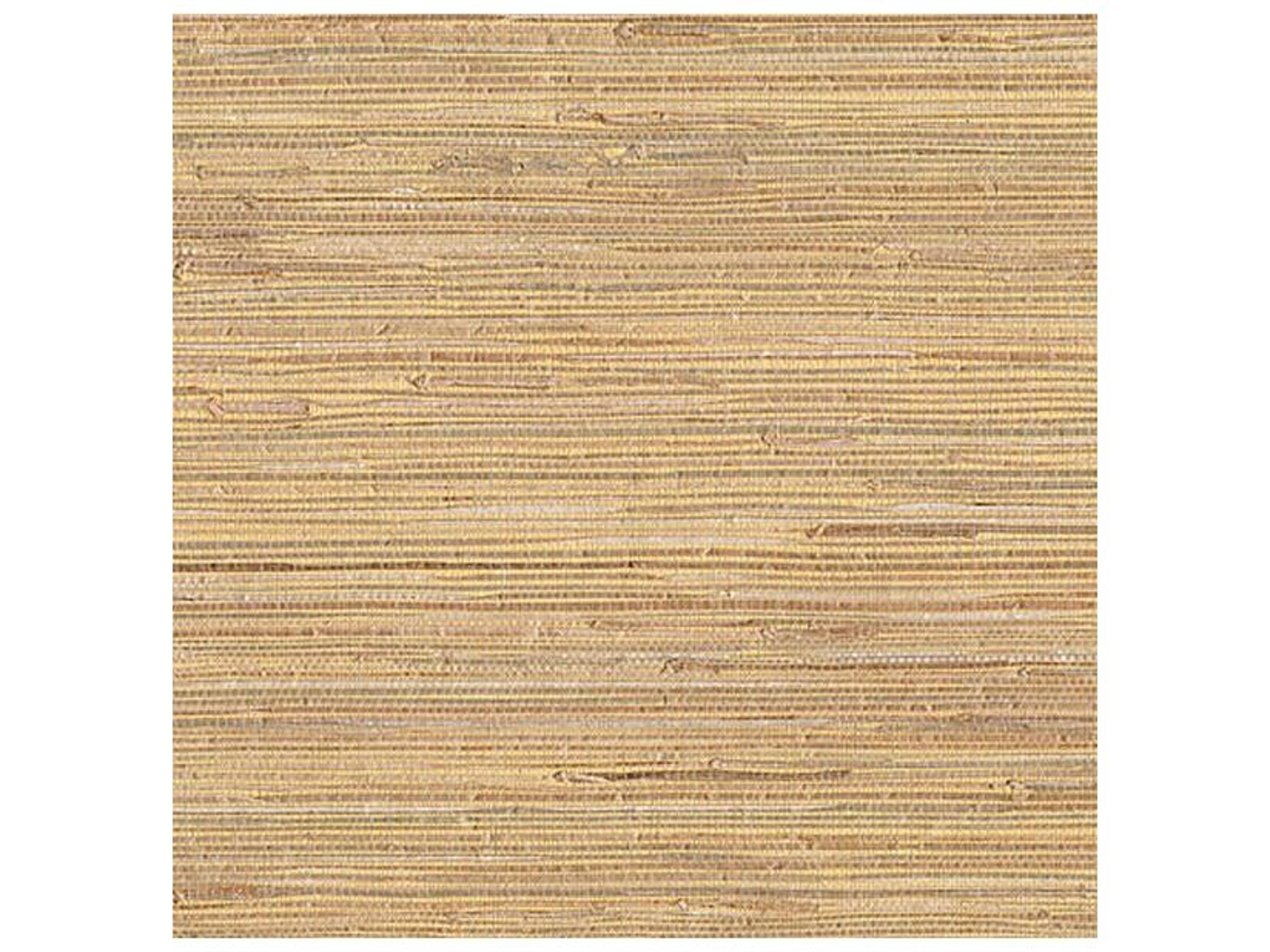 Kenneth James Mayu Taupe Grasscloth Wallpaper