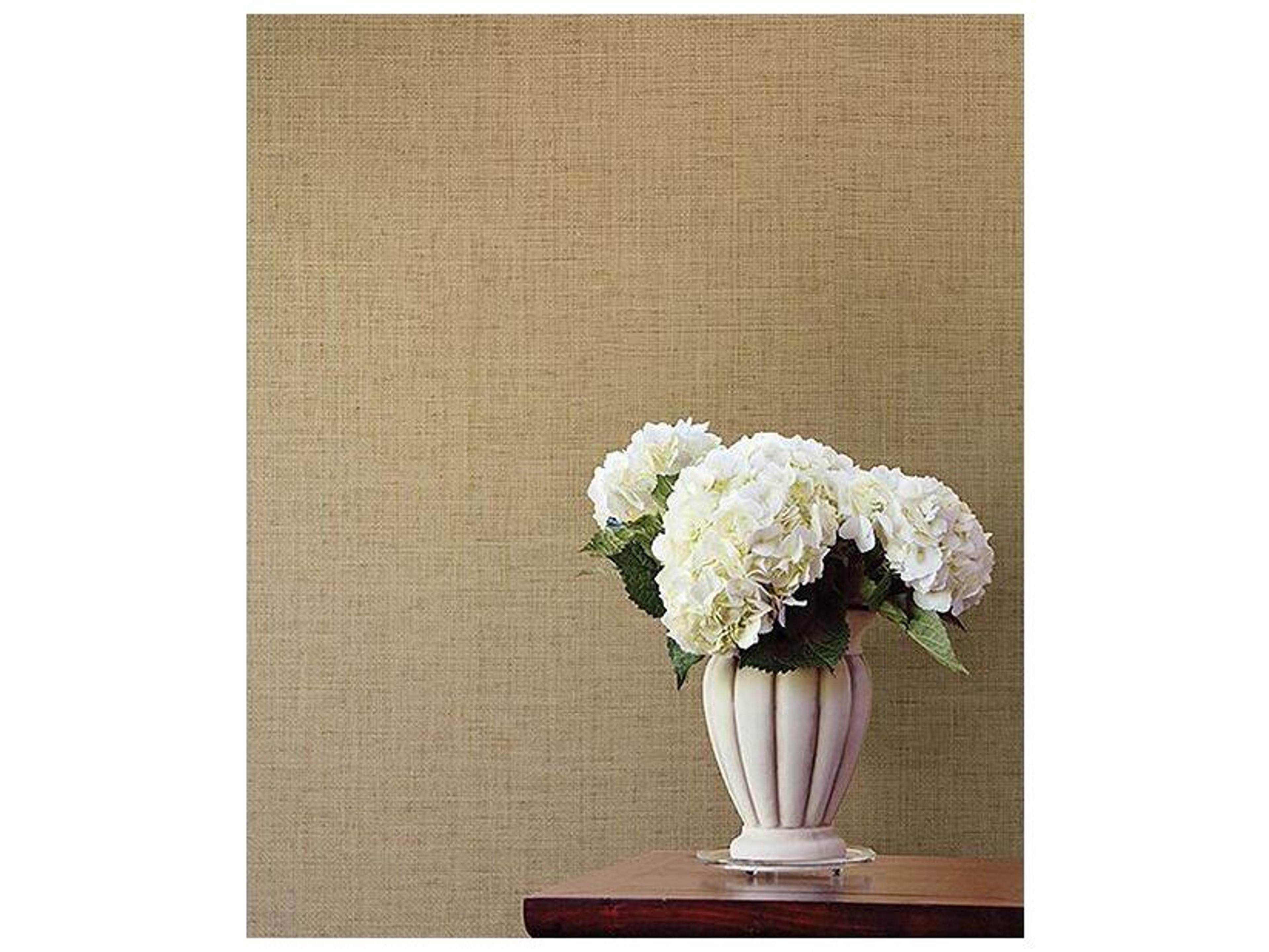 Brewster Home Fashions Kenneth James Xia Beige Grasscloth Wallpaper