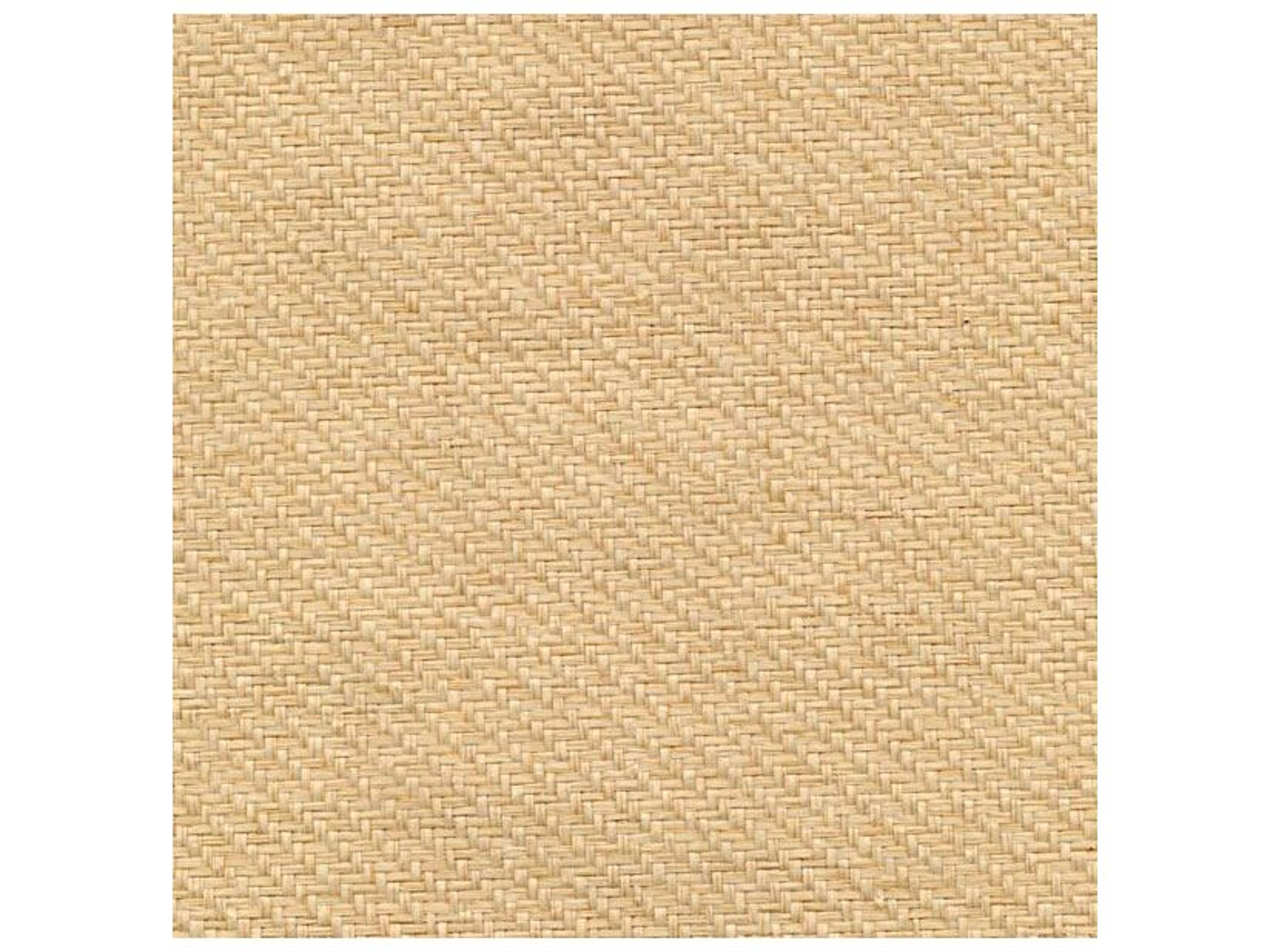 Kenneth James Tao Beige Grasscloth Wallpaper