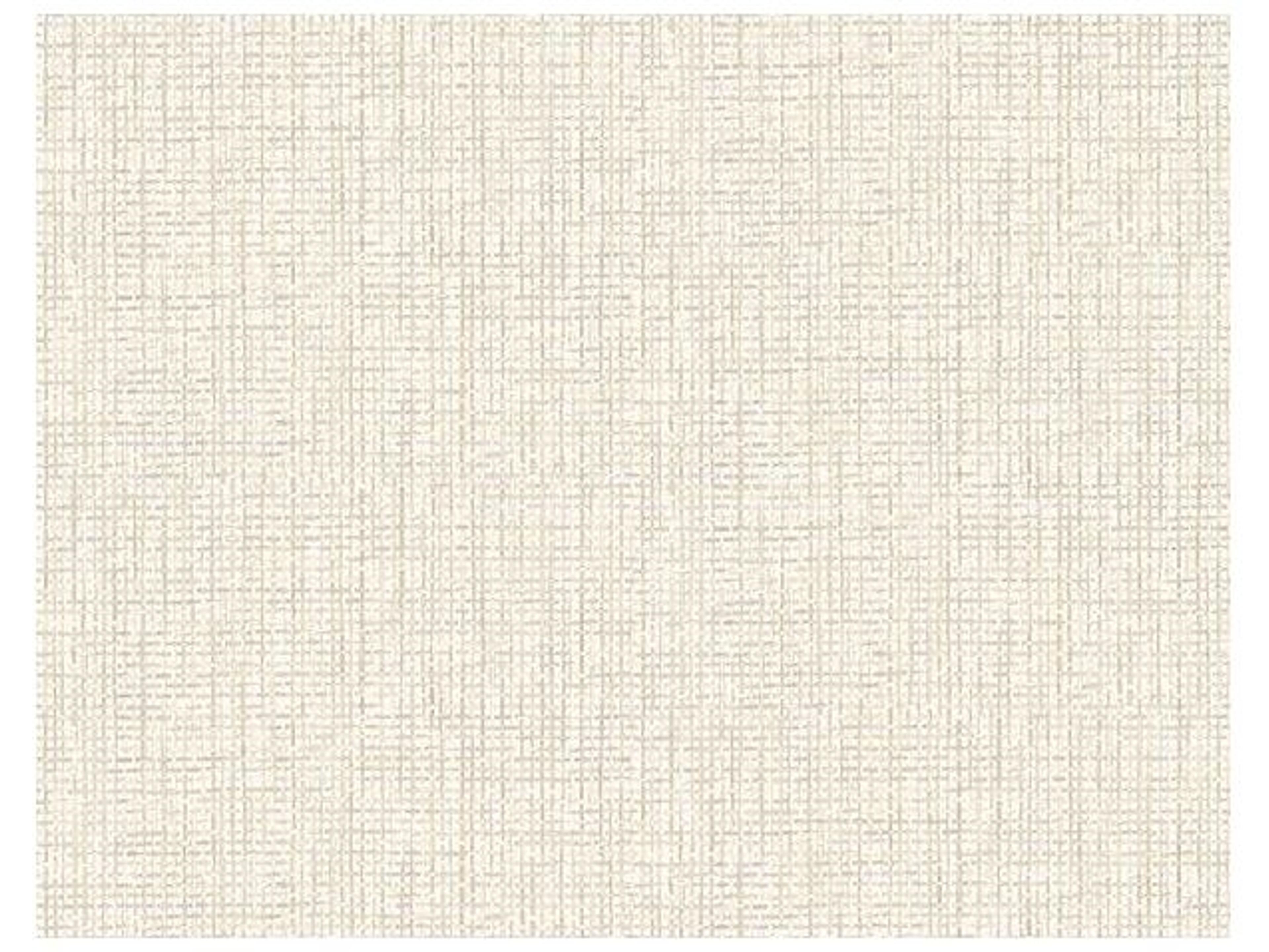 Kenneth James Woven Summer White Grid Wallpaper