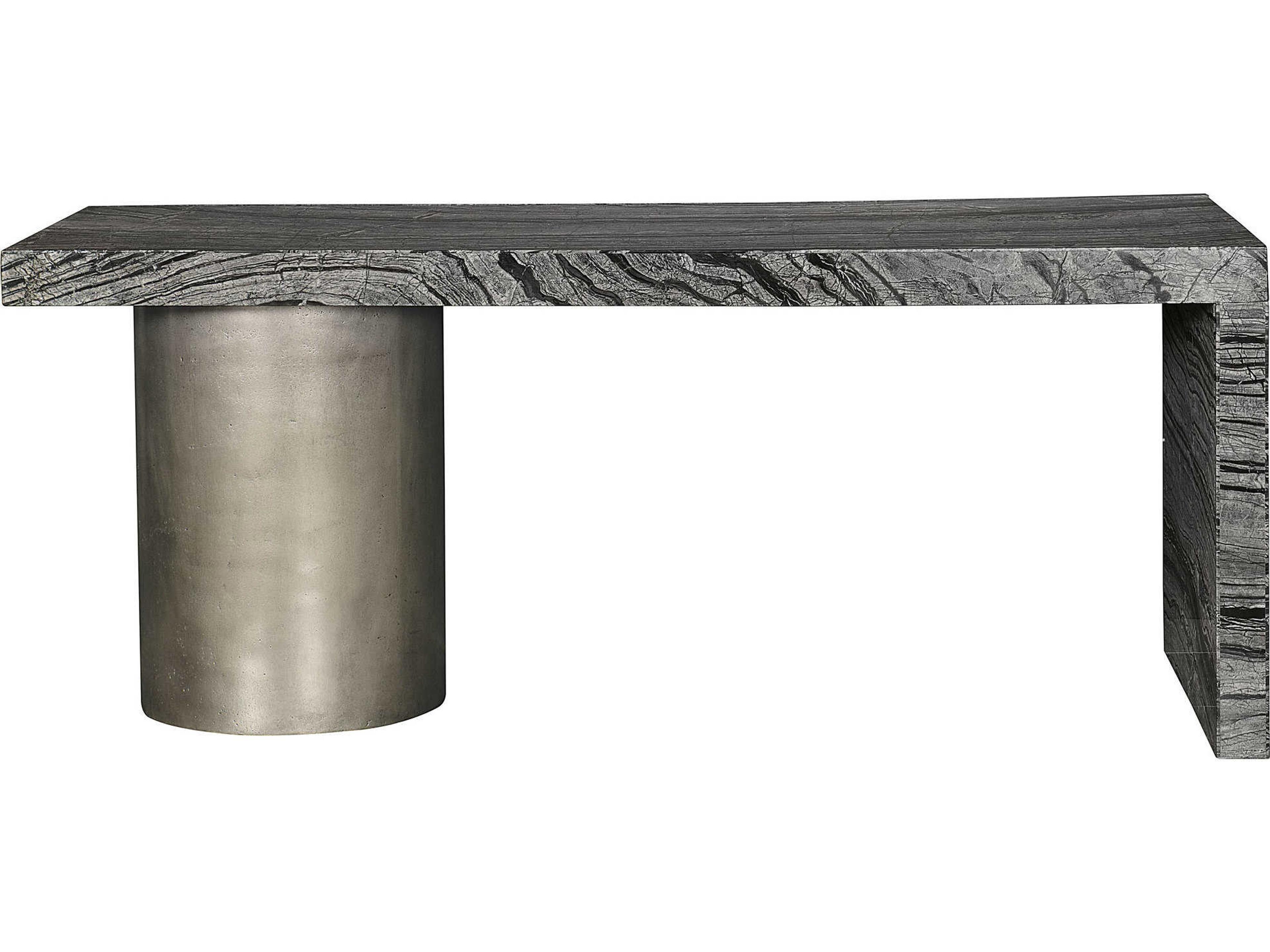 Bernhardt Linea Black Computer Desk