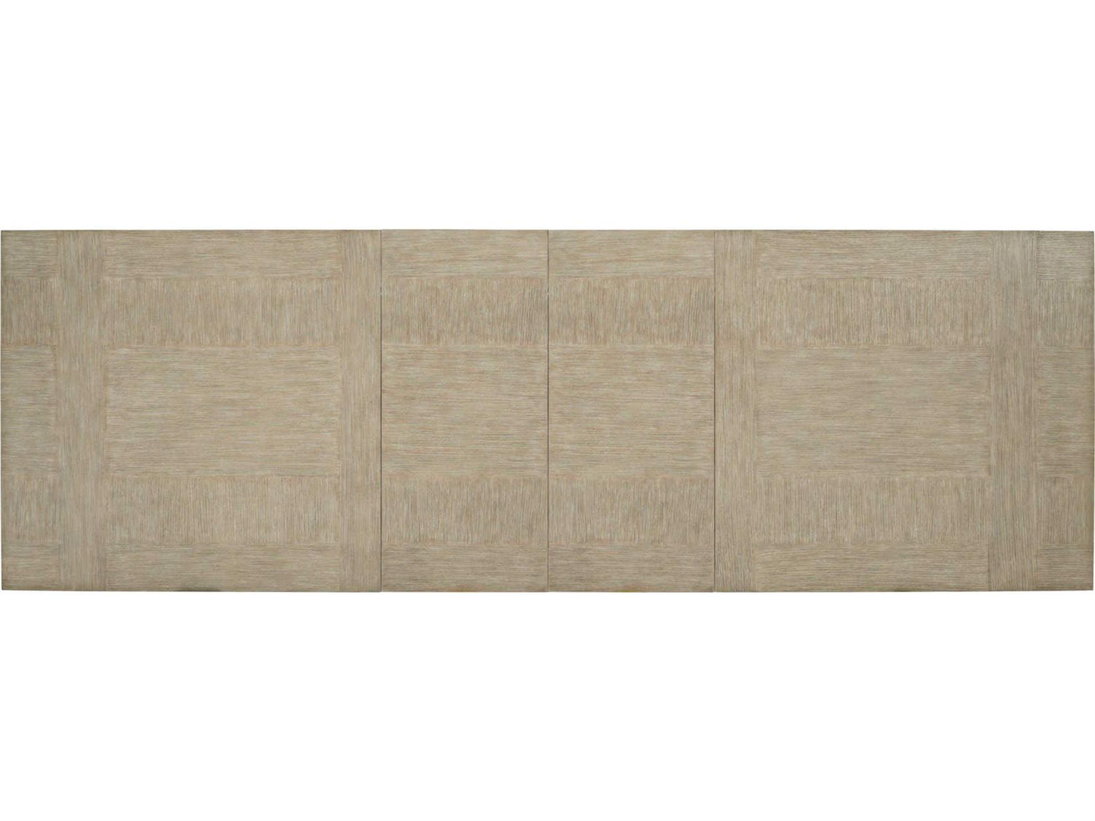 Bernhardt Santa Barbara Rectangular Wood Sandstone Textured Cameo Dining Table