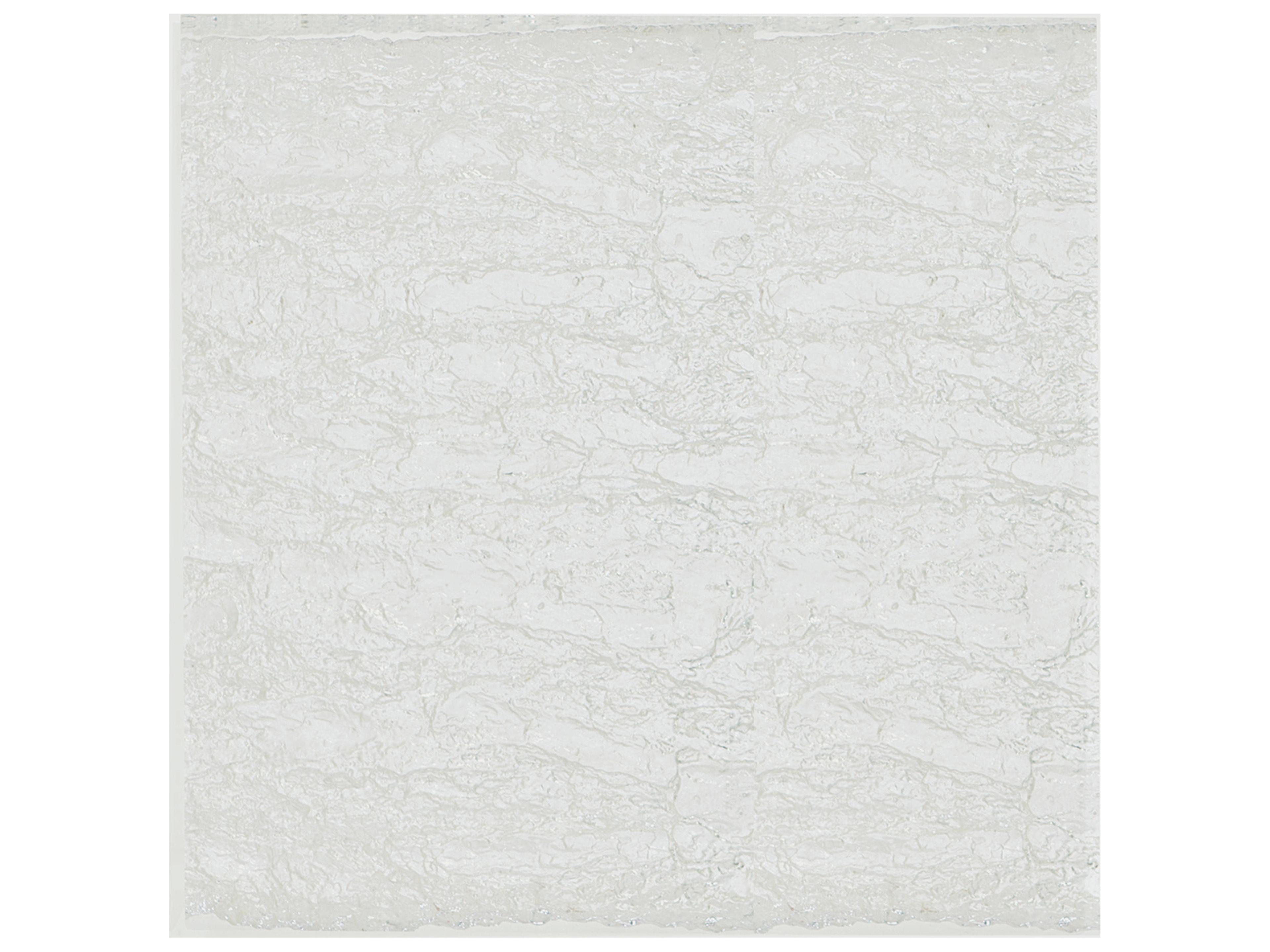 Bernhardt Arctic Square Glass Clear Dining Table