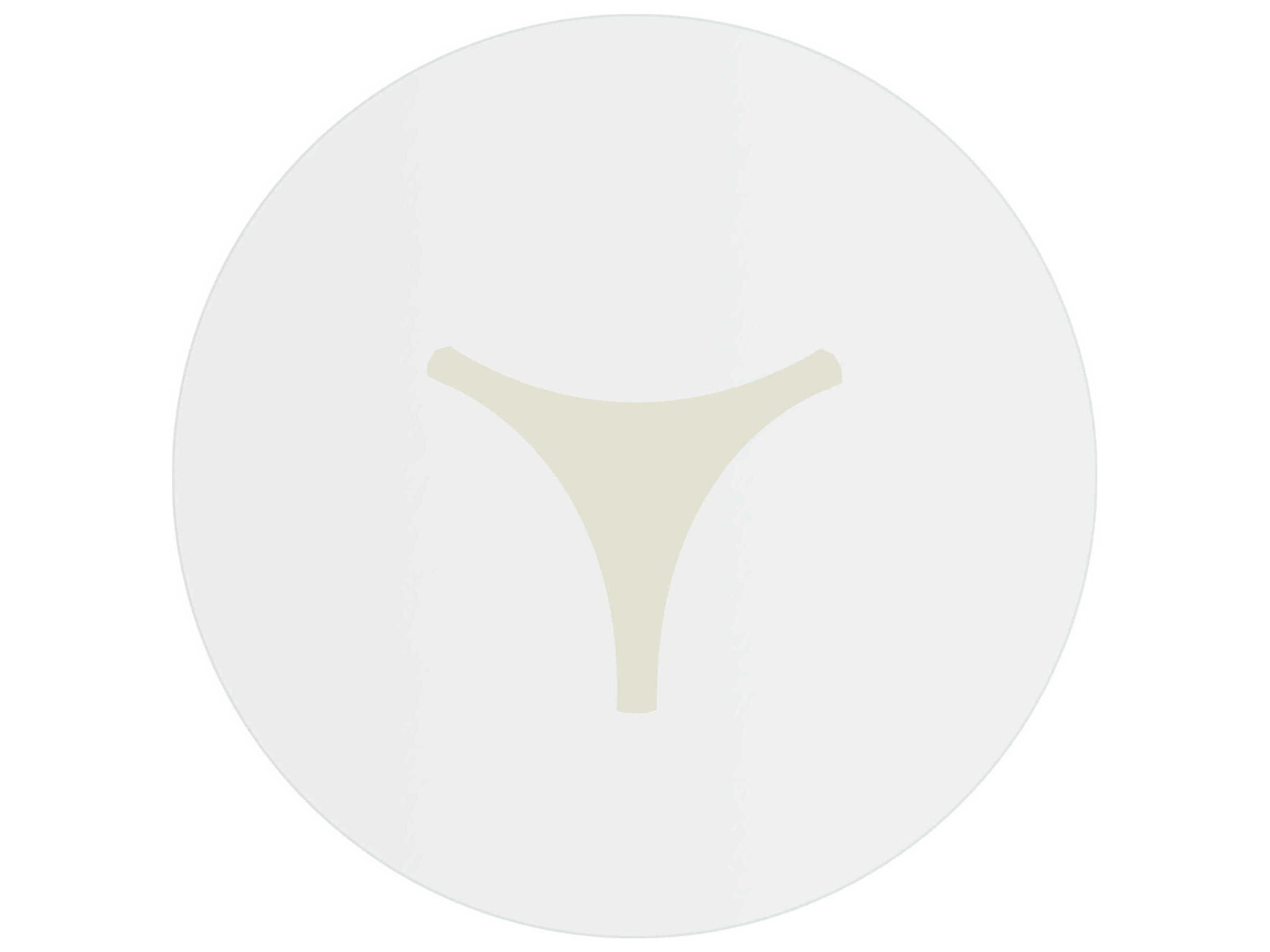 Bernhardt Interiors Abbott Round Glass Patinated Brass Dining Table