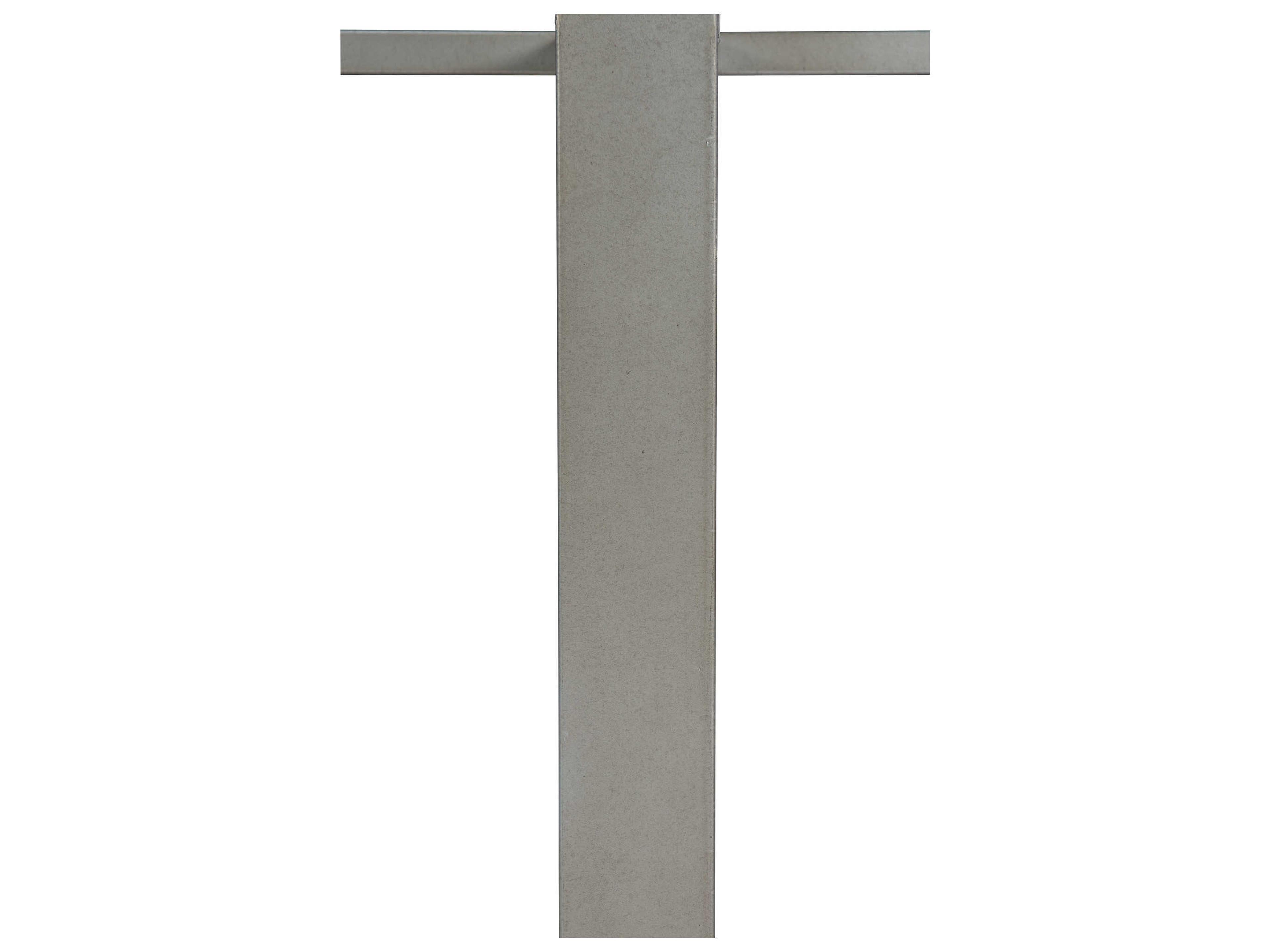 Bernhardt Logan Merrion Round Bone Gray Mist Dining Table