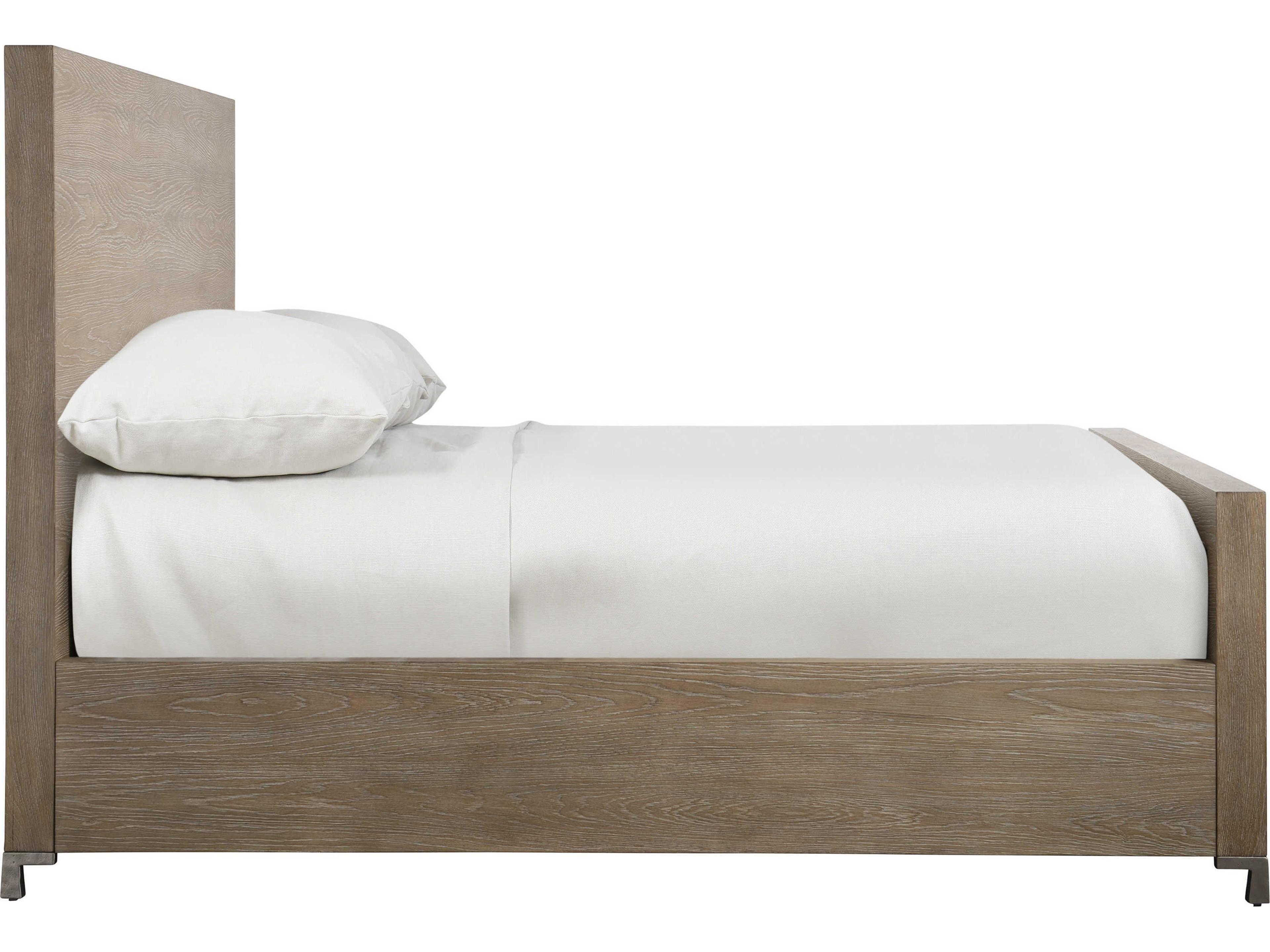 Bernhardt Aventura Marcona Brown Wood California King Panel Bed