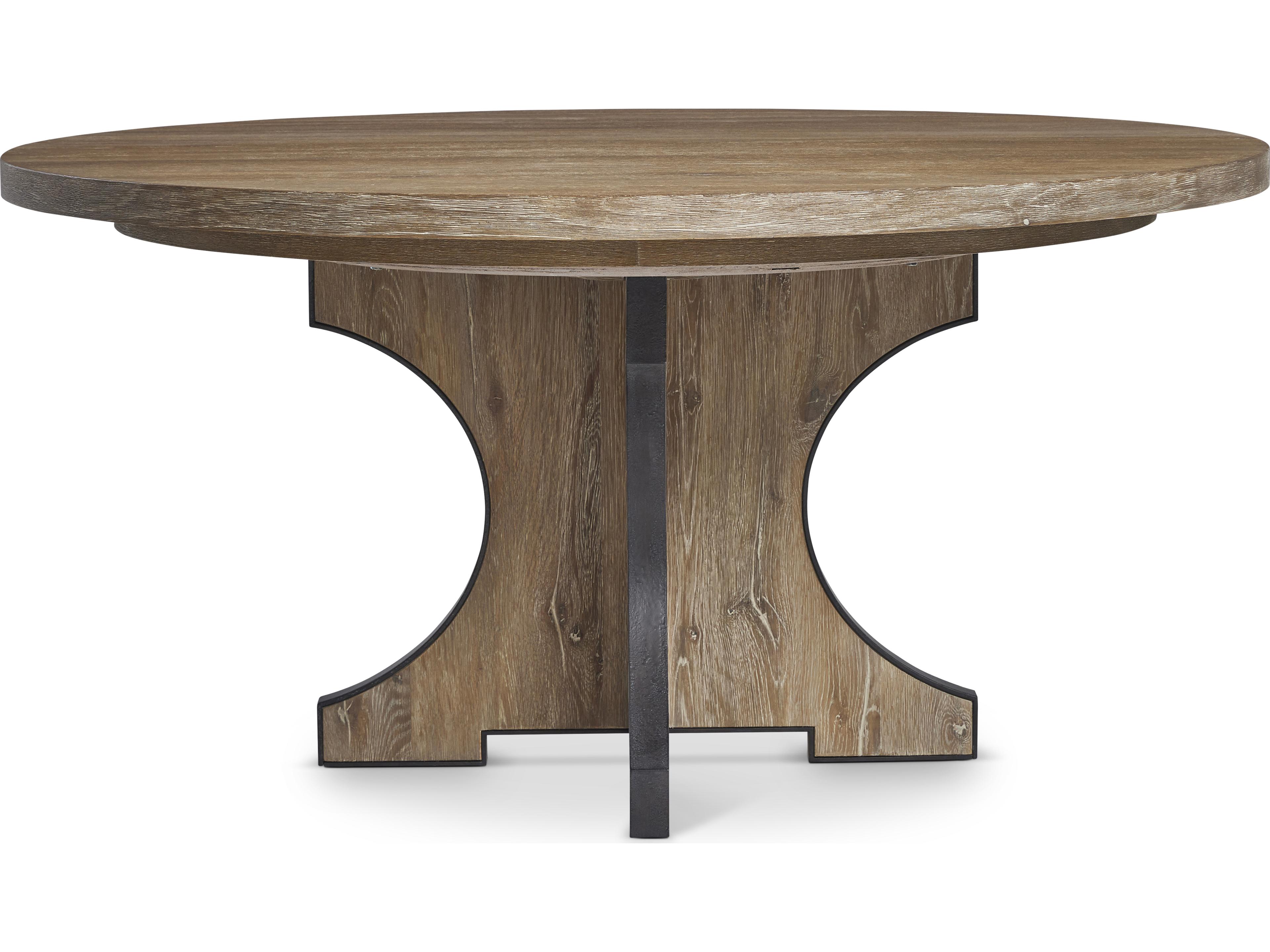 Tribeca Round Wood Aurum Dining Table
