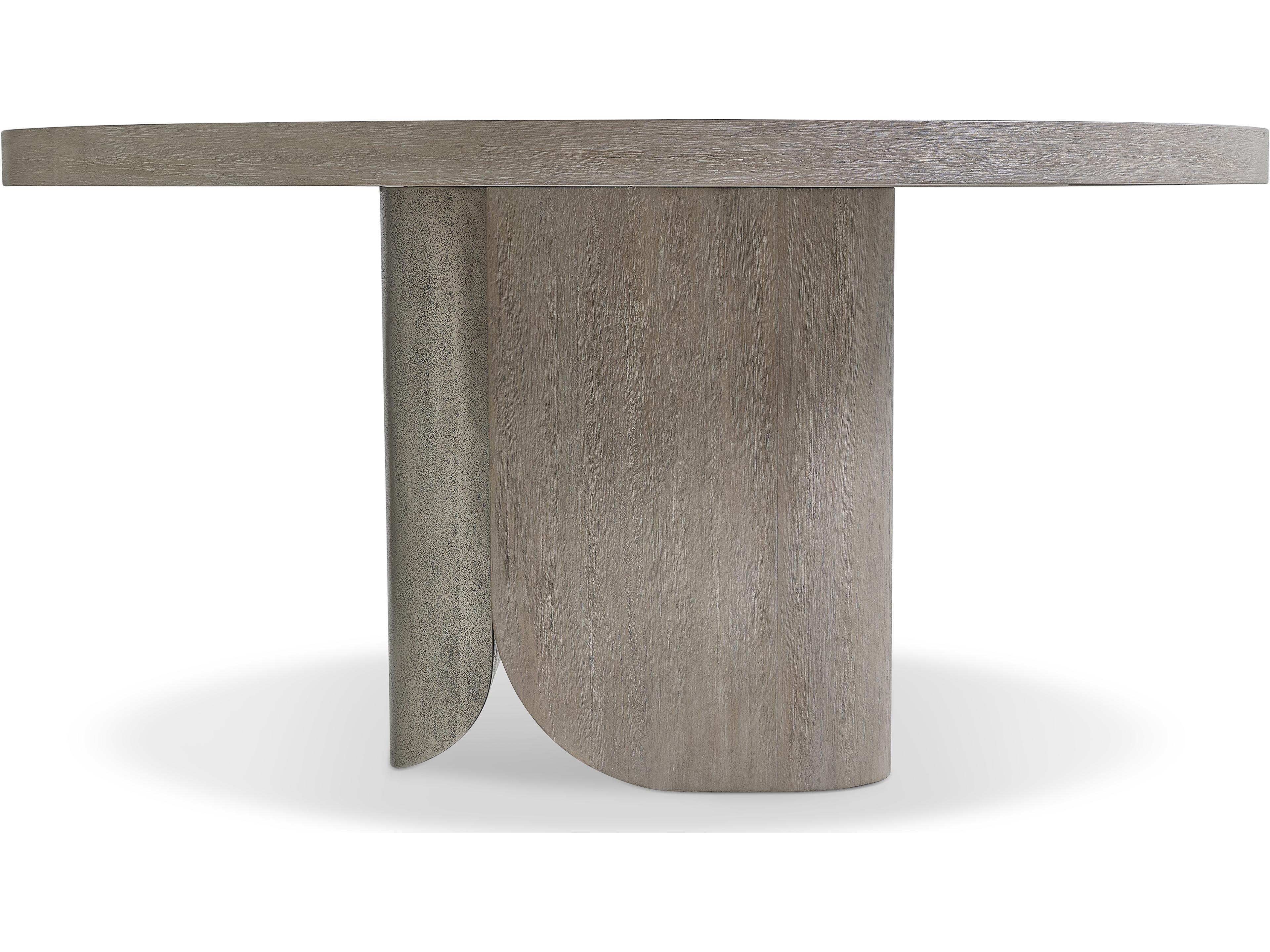 Bernhardt Nexus Round Wood Dining Table
