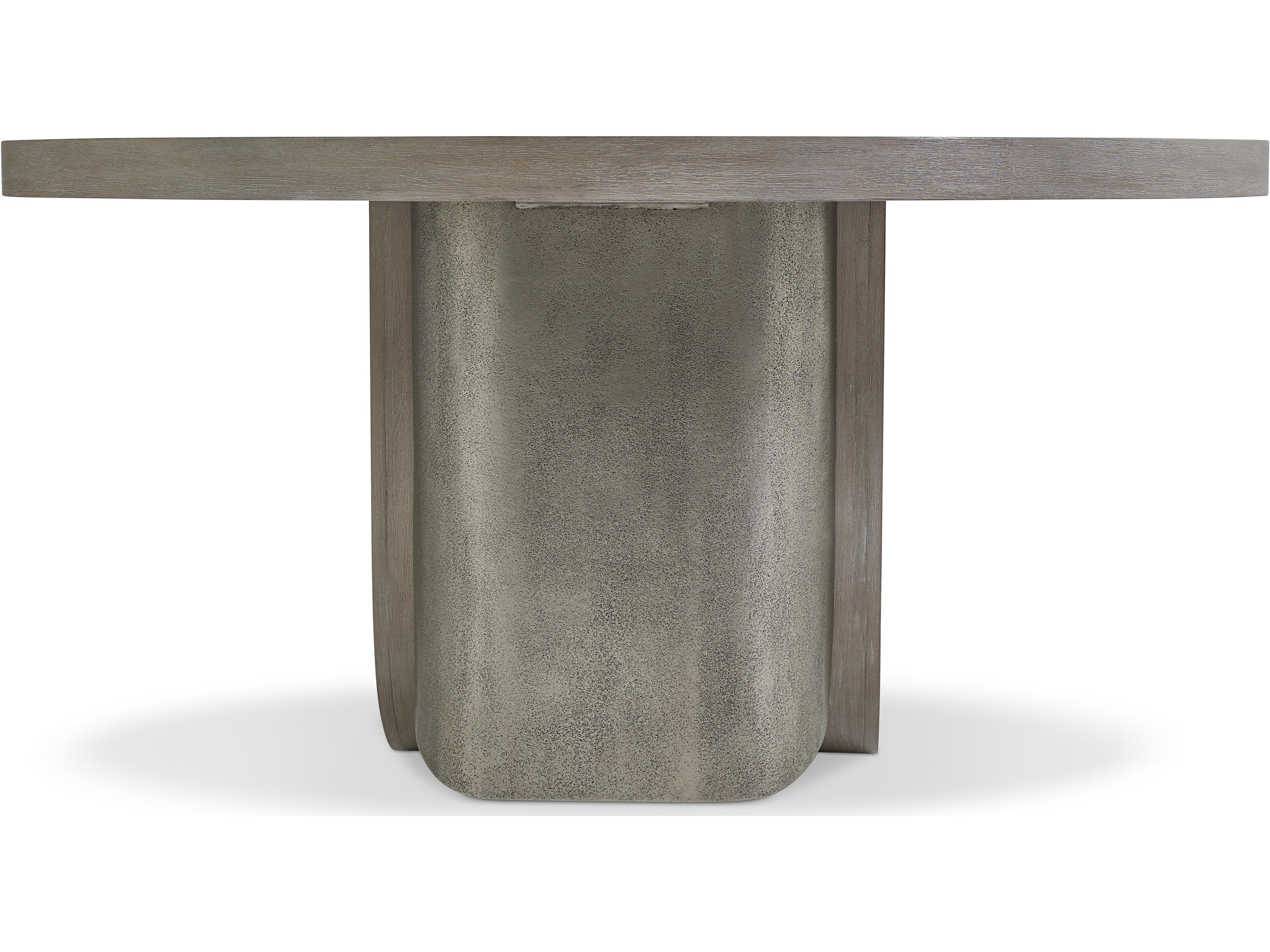 Bernhardt Nexus Round Wood Dining Table