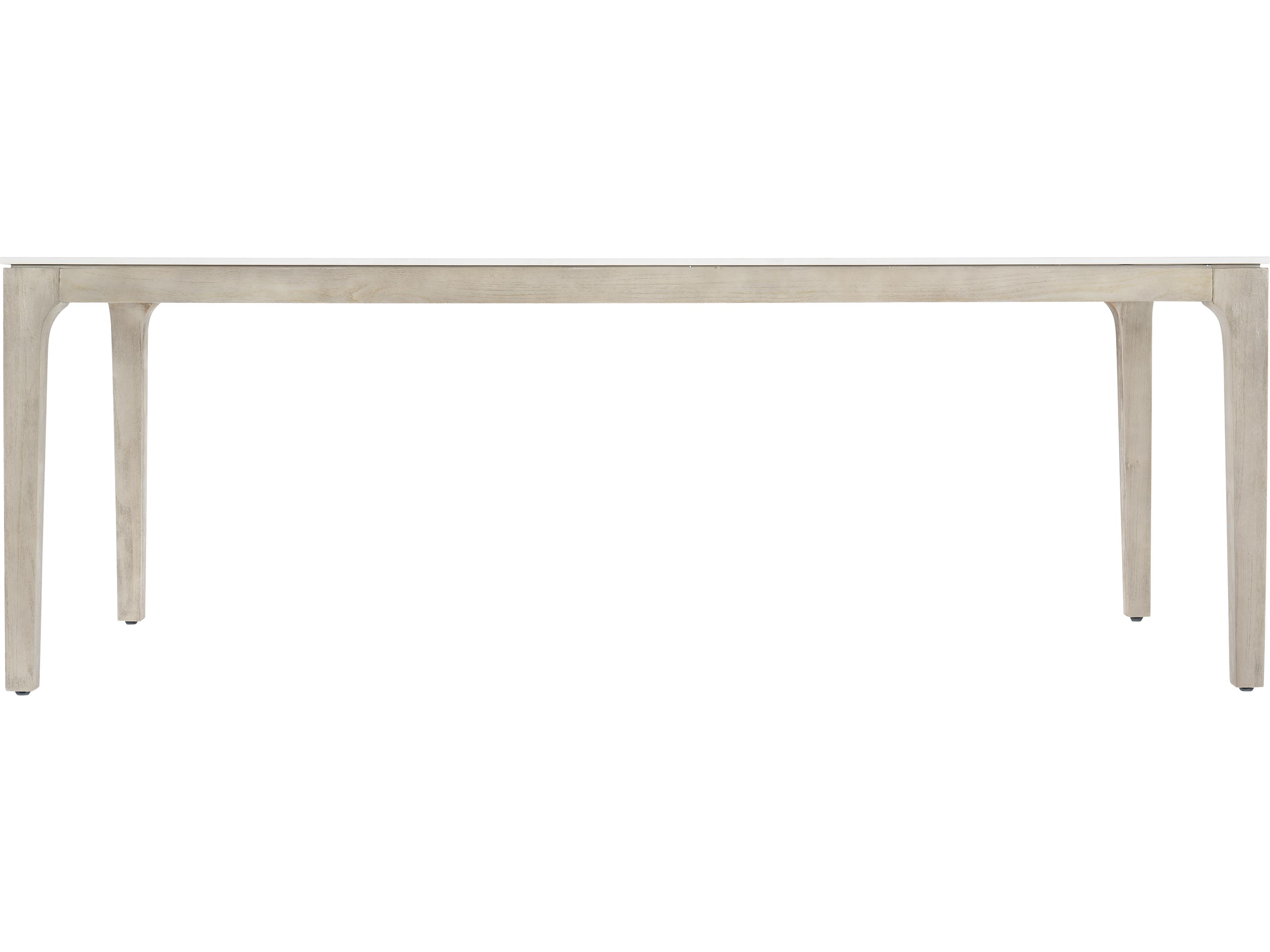 Bernhardt Marbella Rectangular Marble Dining Table