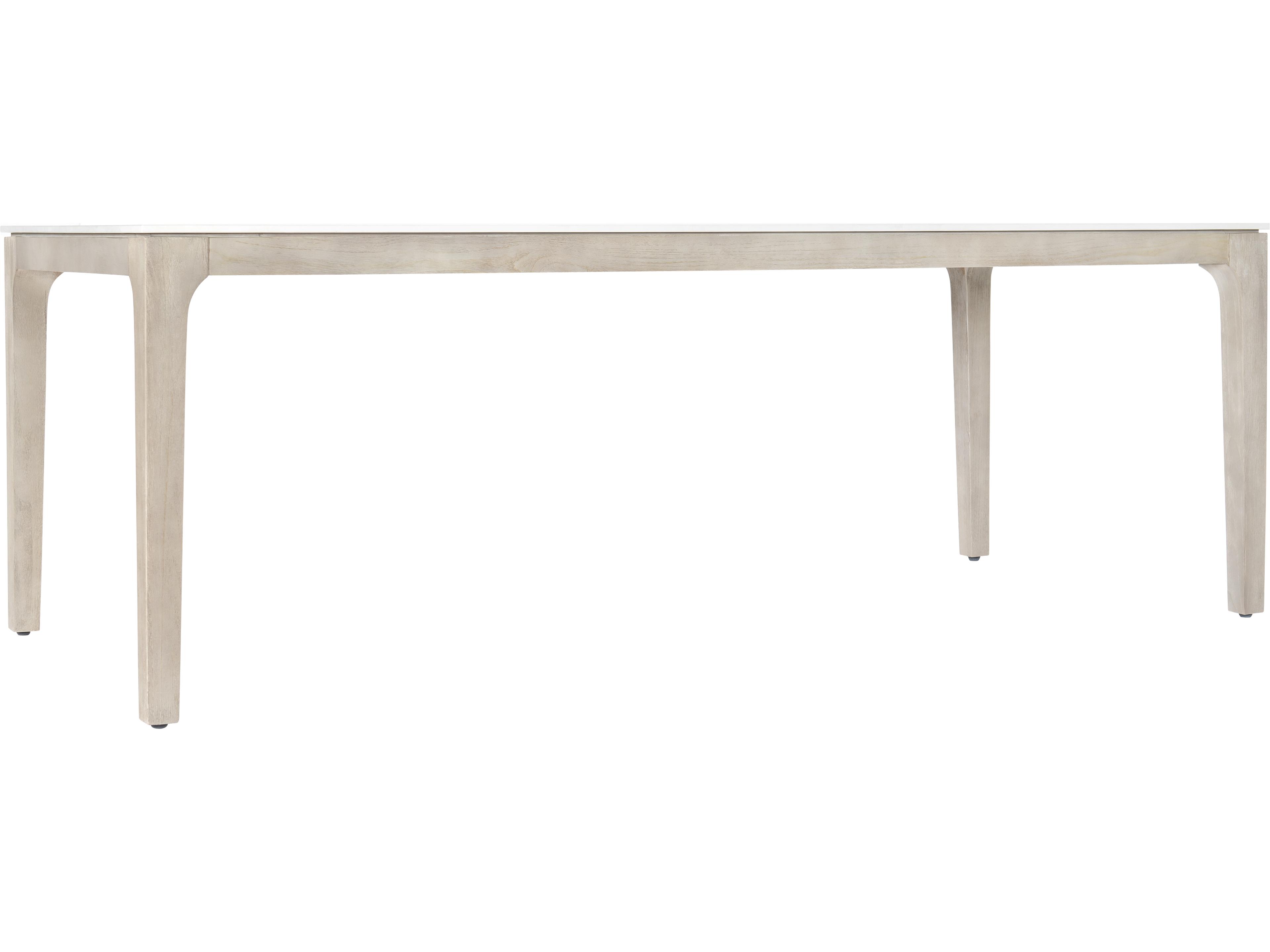 Bernhardt Marbella Rectangular Marble Dining Table